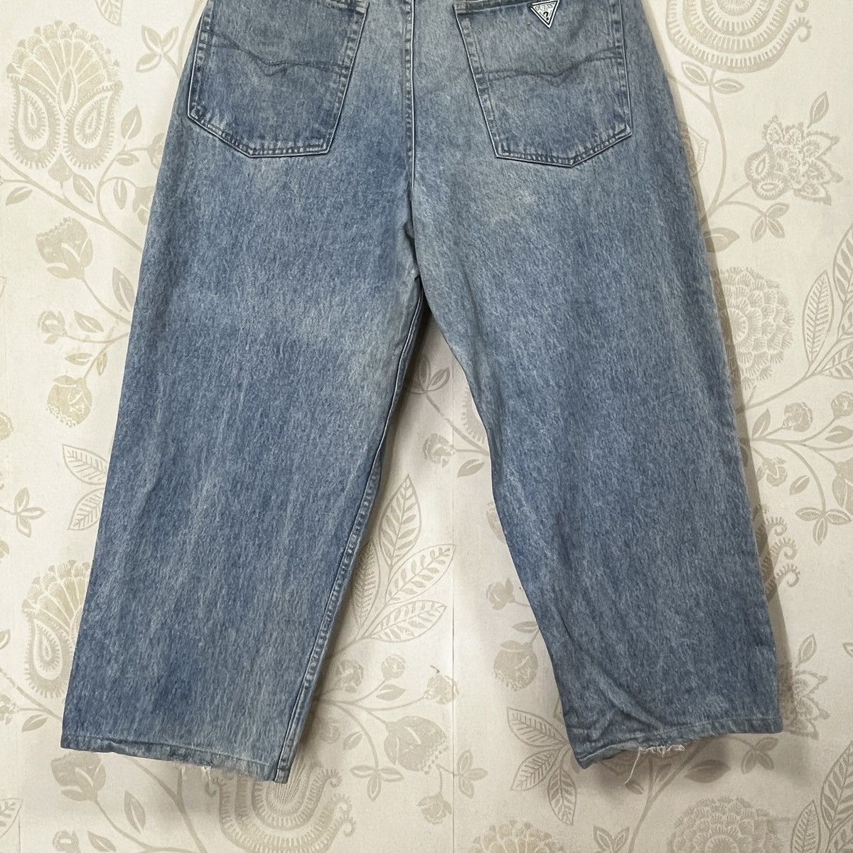 Guess × Vintage Vintage 90s GUESS USA Baggy Denim Size US 32 / EU 48 - 15 Thumbnail
