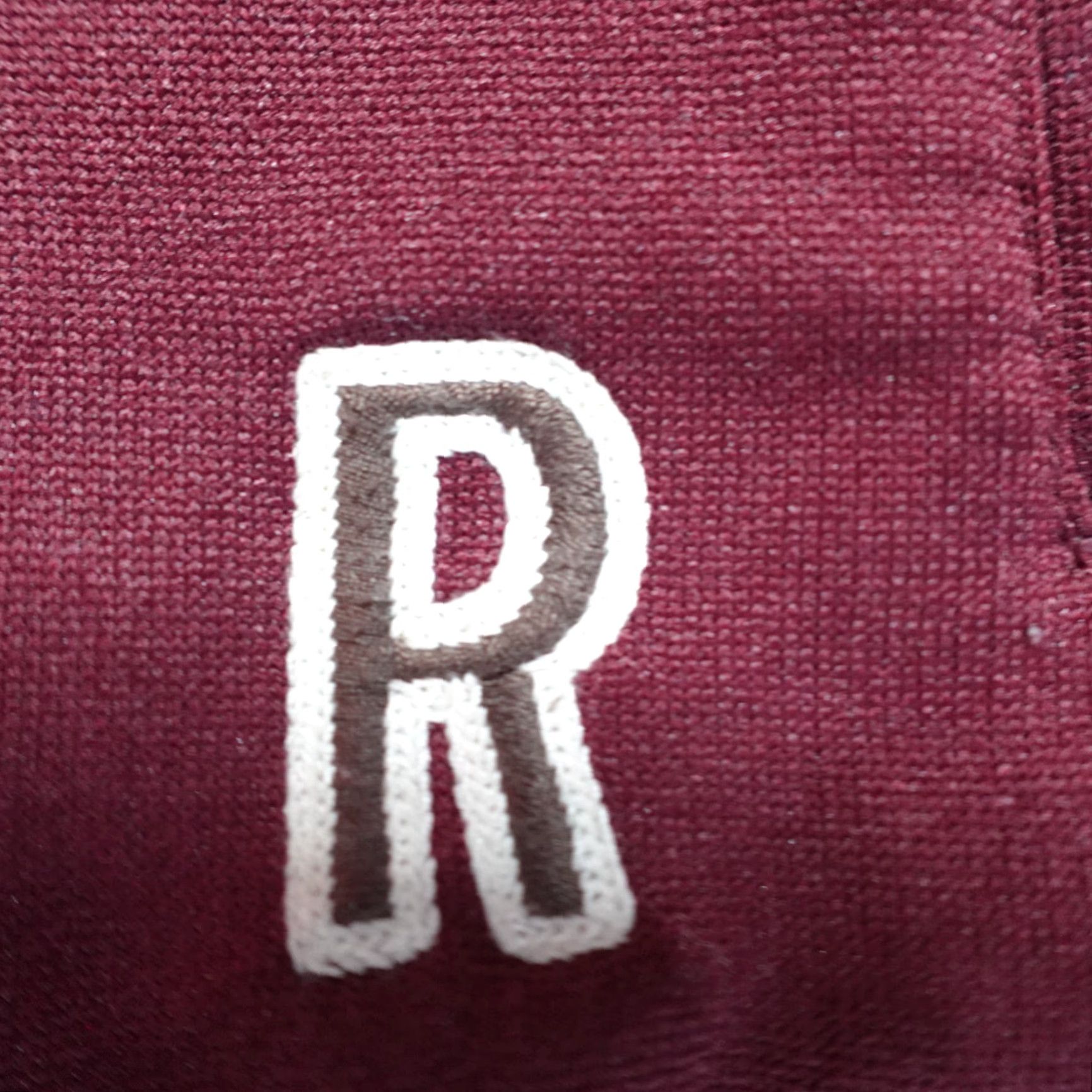 Vintage VINTAGE Ruehl Jacket XL Red Burgundy Full Zip Track Jacket Men XL Red Burgundy Retro 90s Brown? Size US XL / EU 56 / 4 - 2 Thumbnail