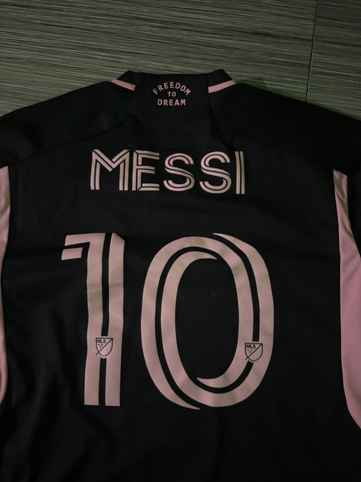 Adidas Inter Miami black and pink Messi jersey 2023/2024 Size US S / EU 44-46 / 1 - 5 Thumbnail