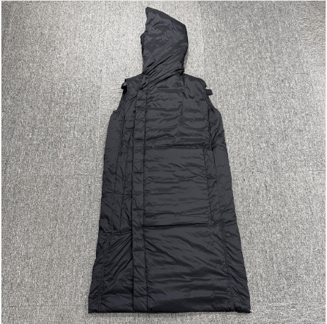Rick Owens Rick Owens Black Long Puffer Vest Size 38 Size US XXS / EU 40 - 2 Thumbnail