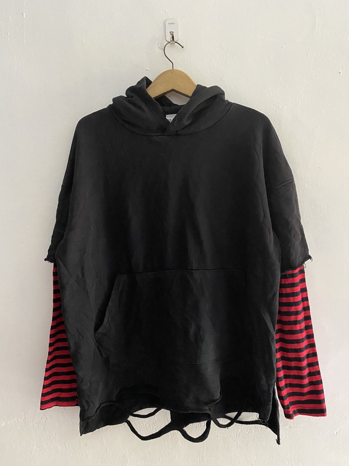 Hysteric Glamour × Japanese Brand Vintage under n over distressed grunge streetwear hoodie Size US L / EU 52-54 / 3 - 1 Thumbnail