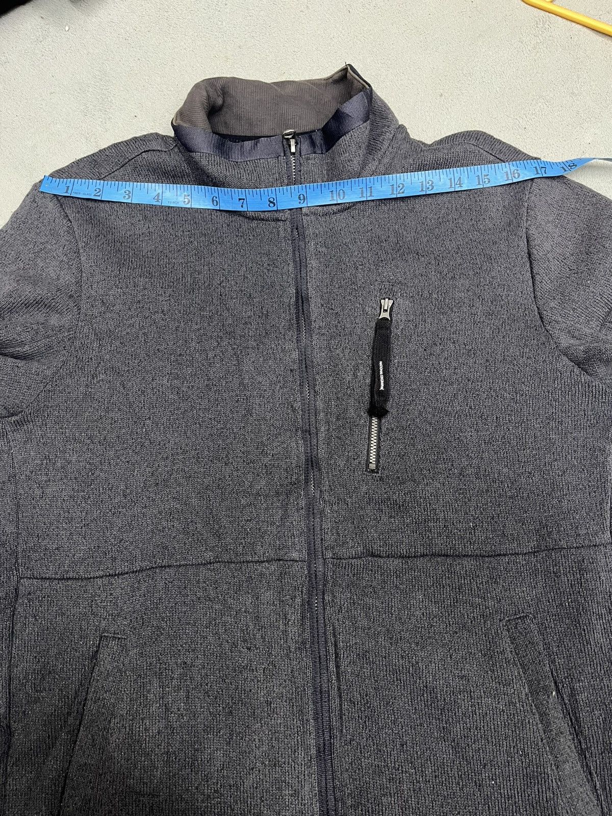 Japanese Brand NATIONAL GEOGRAPHIC WAFFLE KNIT FLEECE JACKET Size US S / EU 44-46 / 1 - 14 Thumbnail