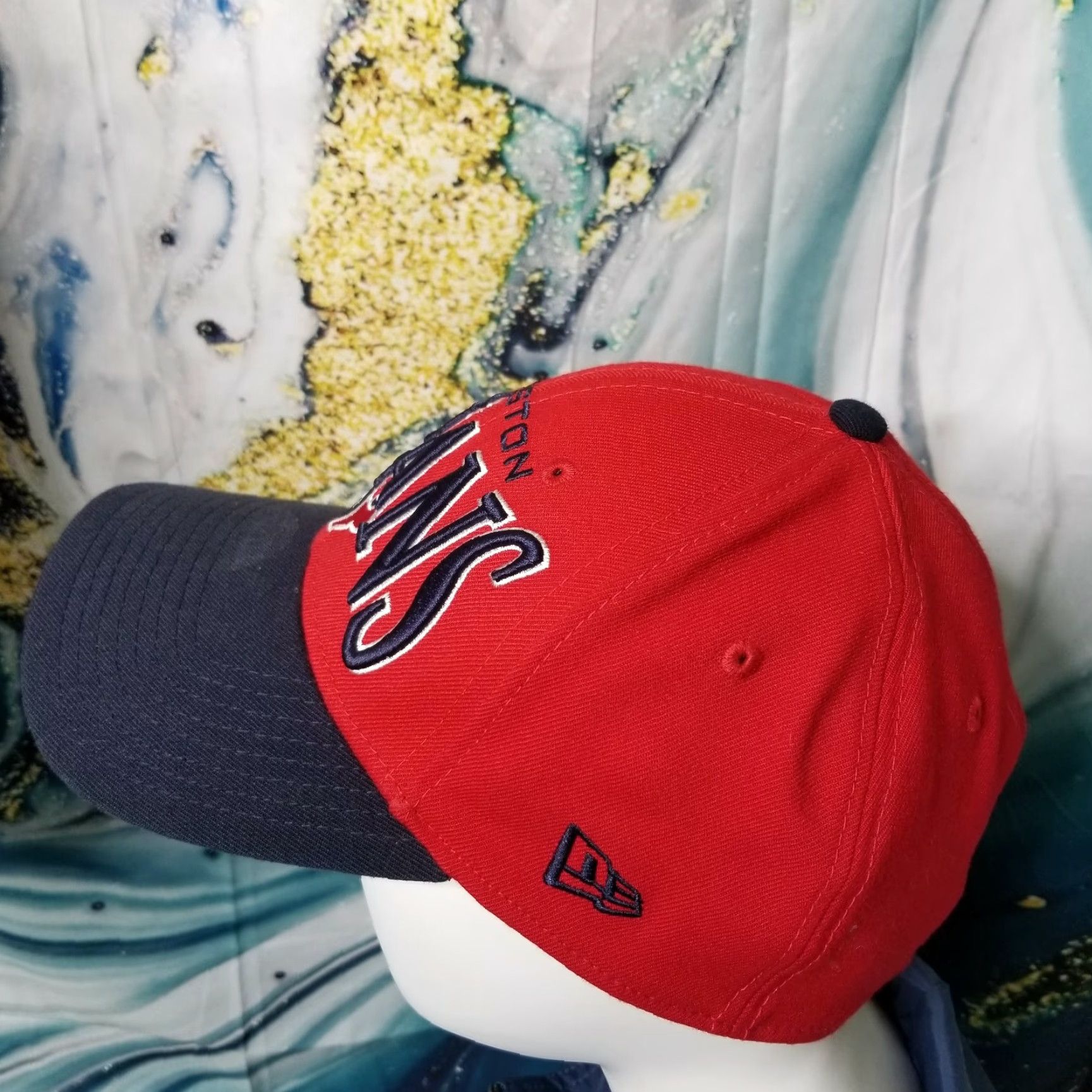 New Era NEW ERA Houston TEXANS Logo Baseball Fitted Hat Cap Red L Mens Size ONE SIZE - 2 Thumbnail