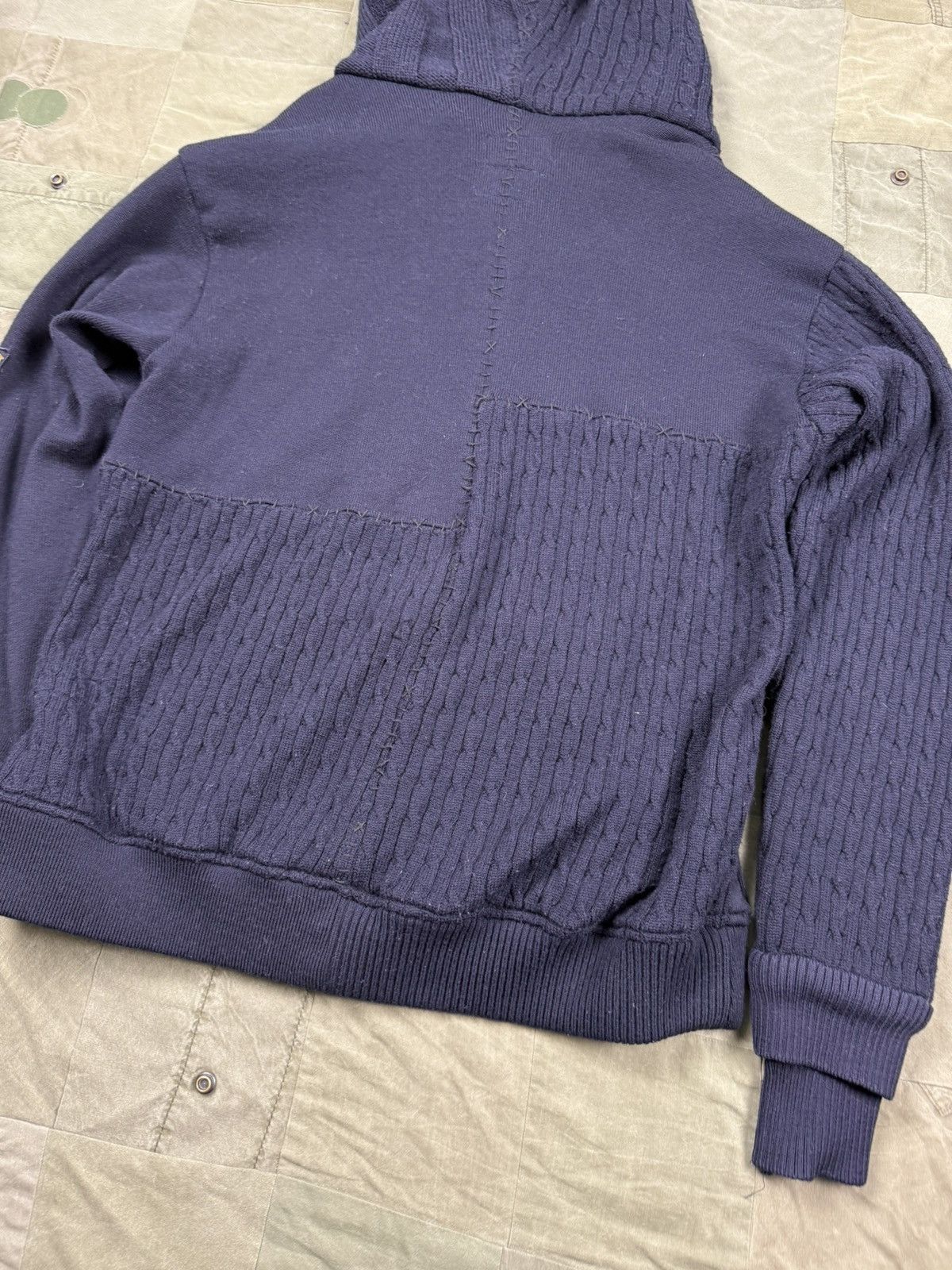 Greg Lauren × Paul & Shark Patchwork Hi-tech Hoodie Size US L / EU 52-54 / 3 - 7 Thumbnail