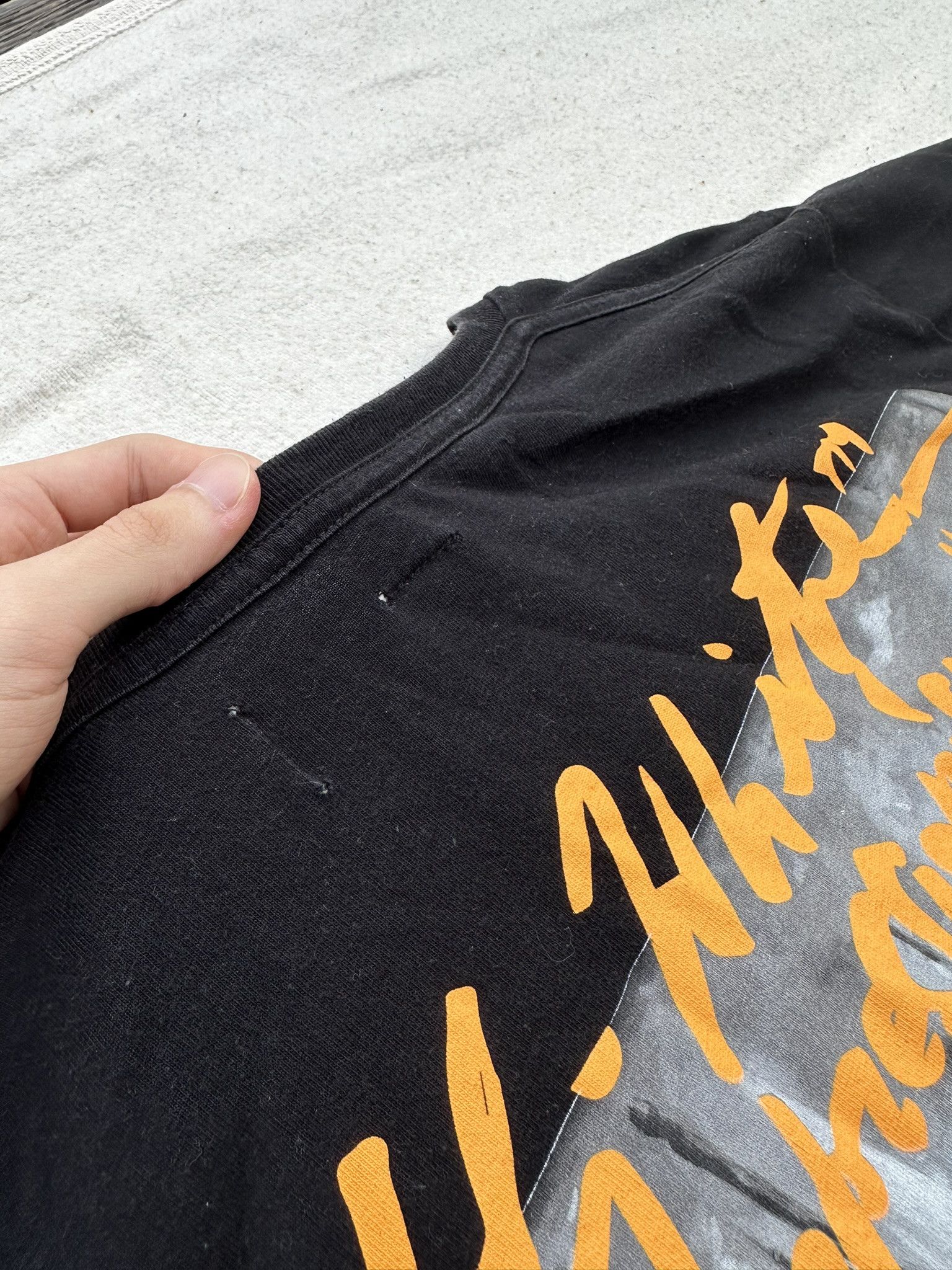 Off-White Off-White T-Shirt Summer 1863 Black Impressionism Logo Size US M / EU 48-50 / 2 - 12 Thumbnail