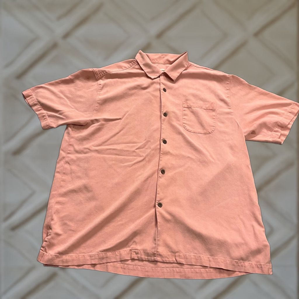 Tommy Bahama Tommy Bahama Silk Shirt Mens XL Multicolor Short Sleeve Button-Down Casual Beach Hawaiian Tropical Mens Size US XL / EU 56 / 4 - 1 Thumbnail