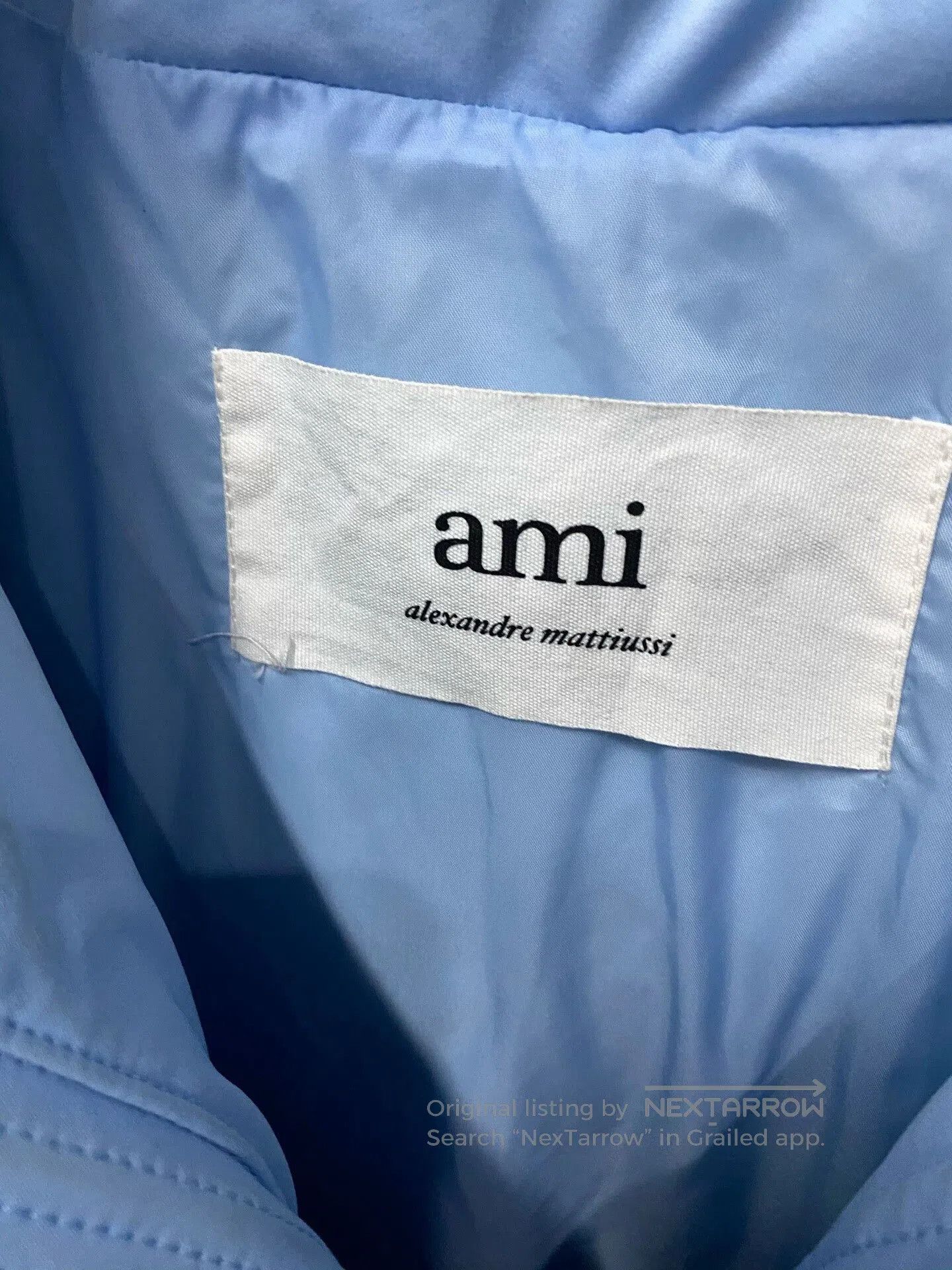 AMI stylish light blue puffer jacket. Size US M / EU 48-50 / 2 - 6 Thumbnail