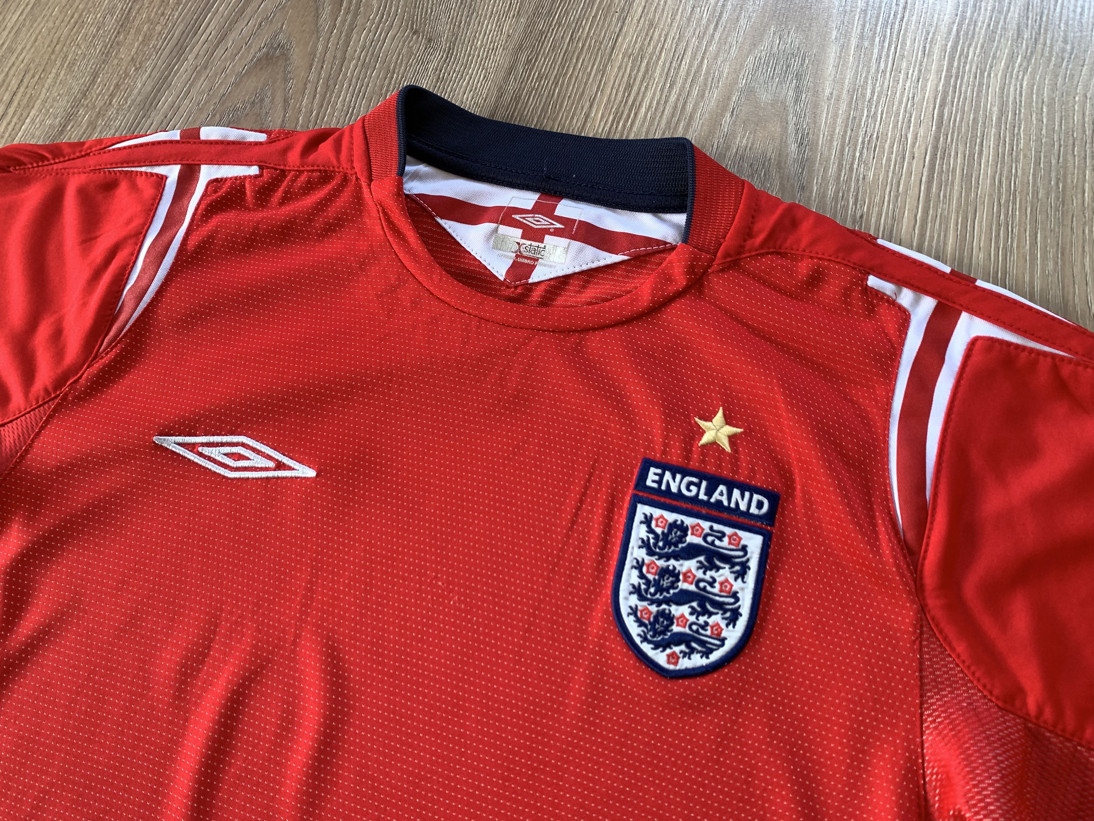Umbro Vintage Umbro England FC Cotton T-Shirt Size US S / EU 44-46 / 1 - 4 Thumbnail