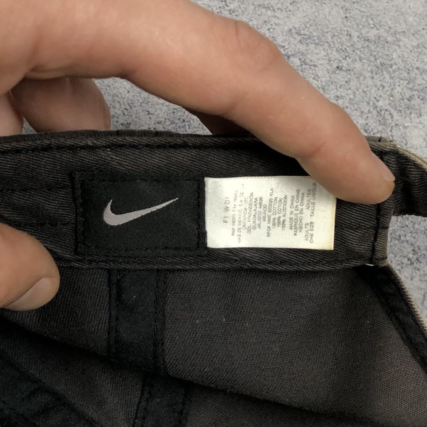Nike Vintage Nike Gradient Faded Color Cap Size ONE SIZE - 10 Thumbnail