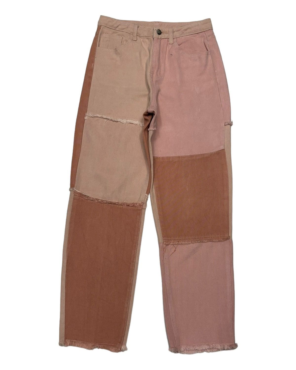 Christian Dior Monsieur VINTAGE CHRISTIAN DIOR SPORTS PATCHWORK DENIM CUSTOM MADE Size 28" / US 6 / IT 42 - 1 Thumbnail