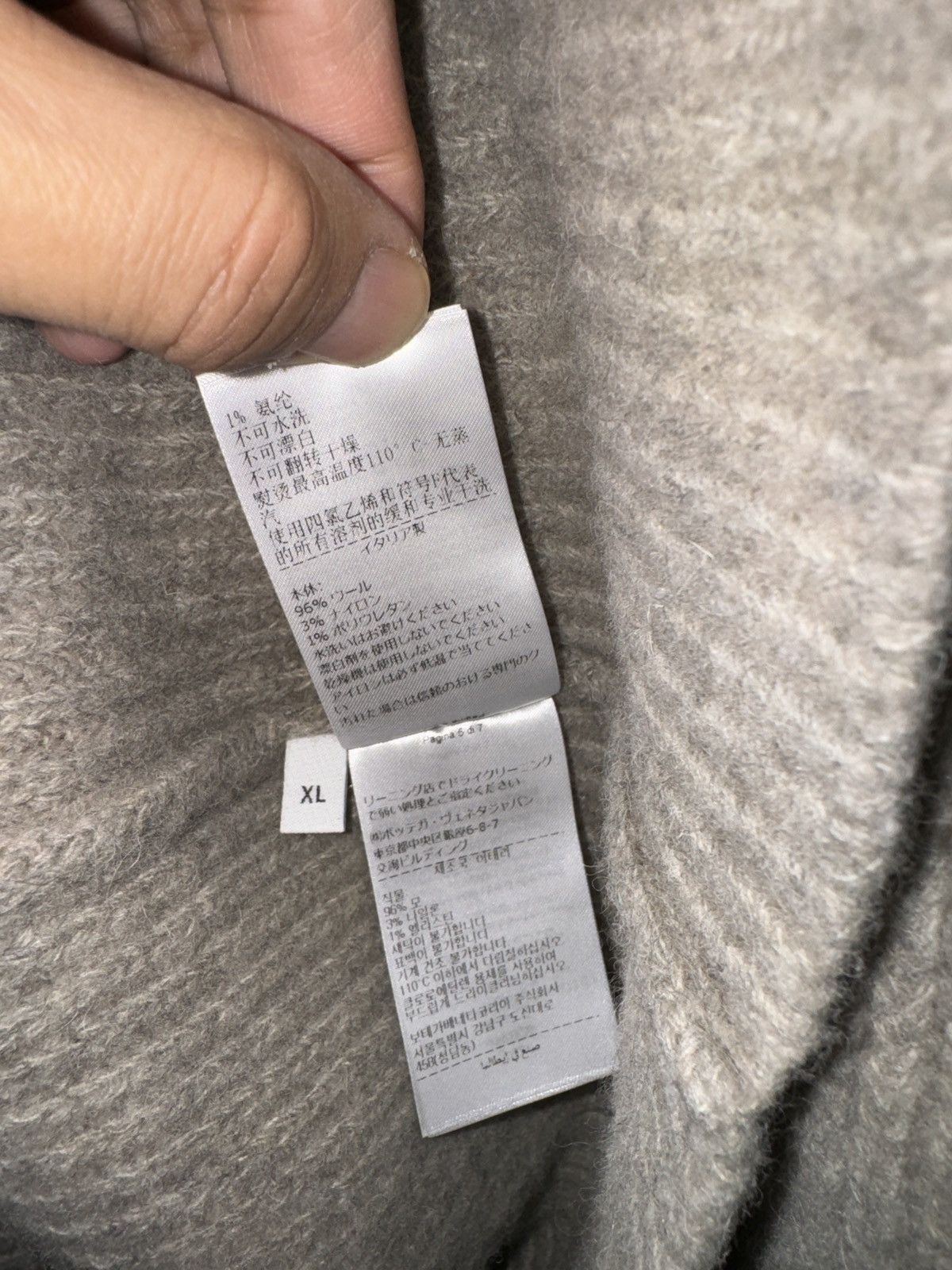 Bottega Veneta Bottega Veneta Wool Sweater Size US L / EU 52-54 / 3 - 8 Thumbnail