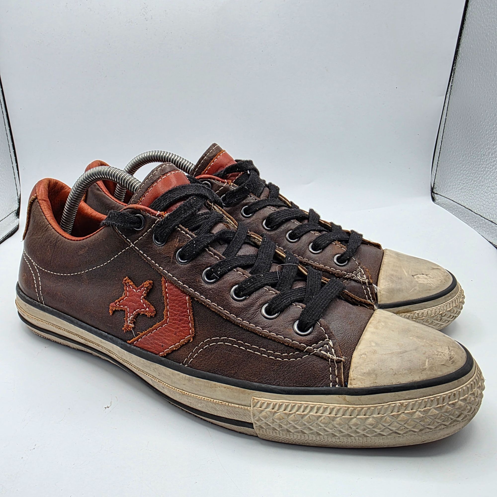 Converse Converse x John Varvatos Star Player Mens Size 9.5 Brown Lea Size US 9.5 / EU 42-43 - 1 Thumbnail