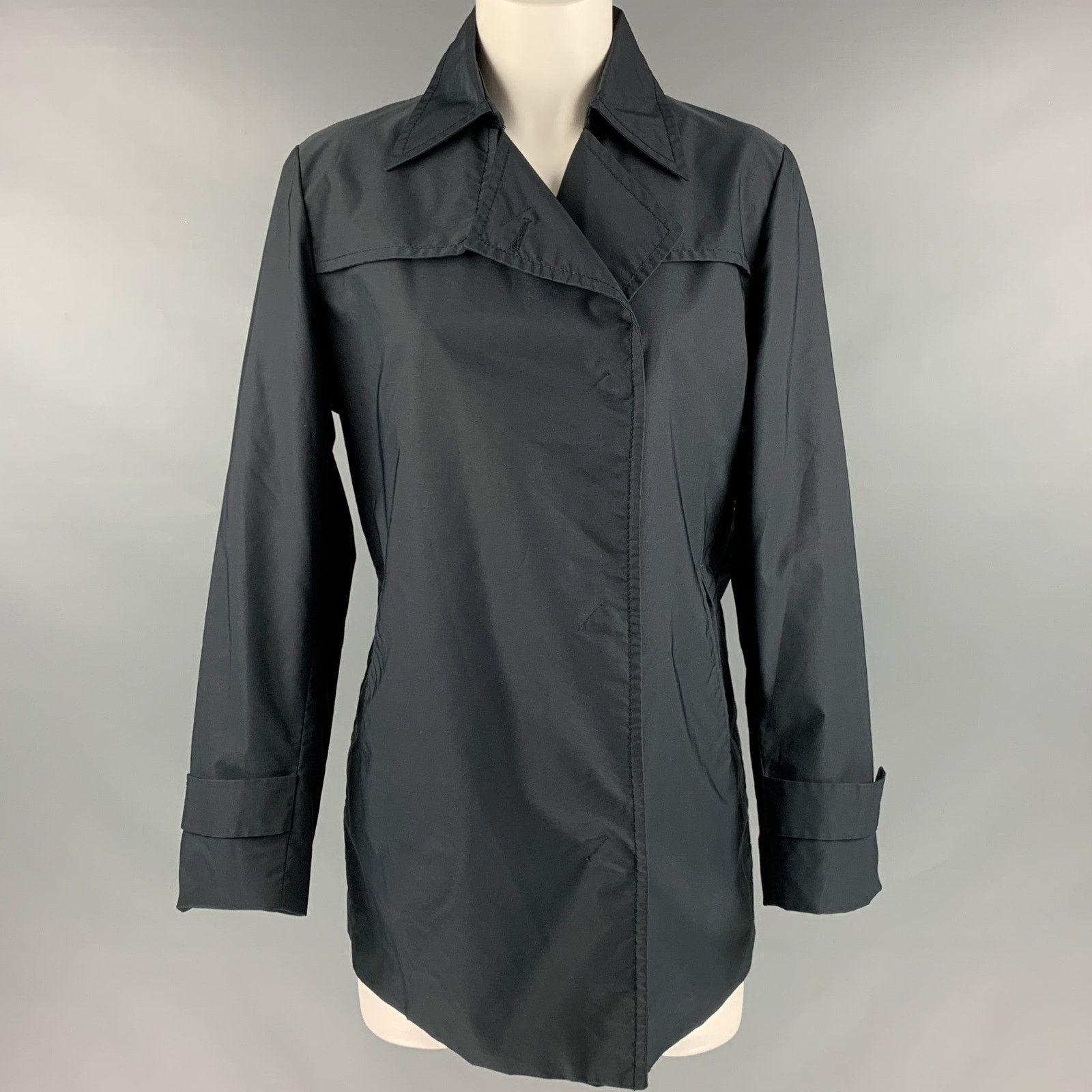 Costume National CoSTUME NATIONAL Size 6 Black Polyester Blend Jacket Size M / US 6-8 / IT 42-44 - 1 Thumbnail