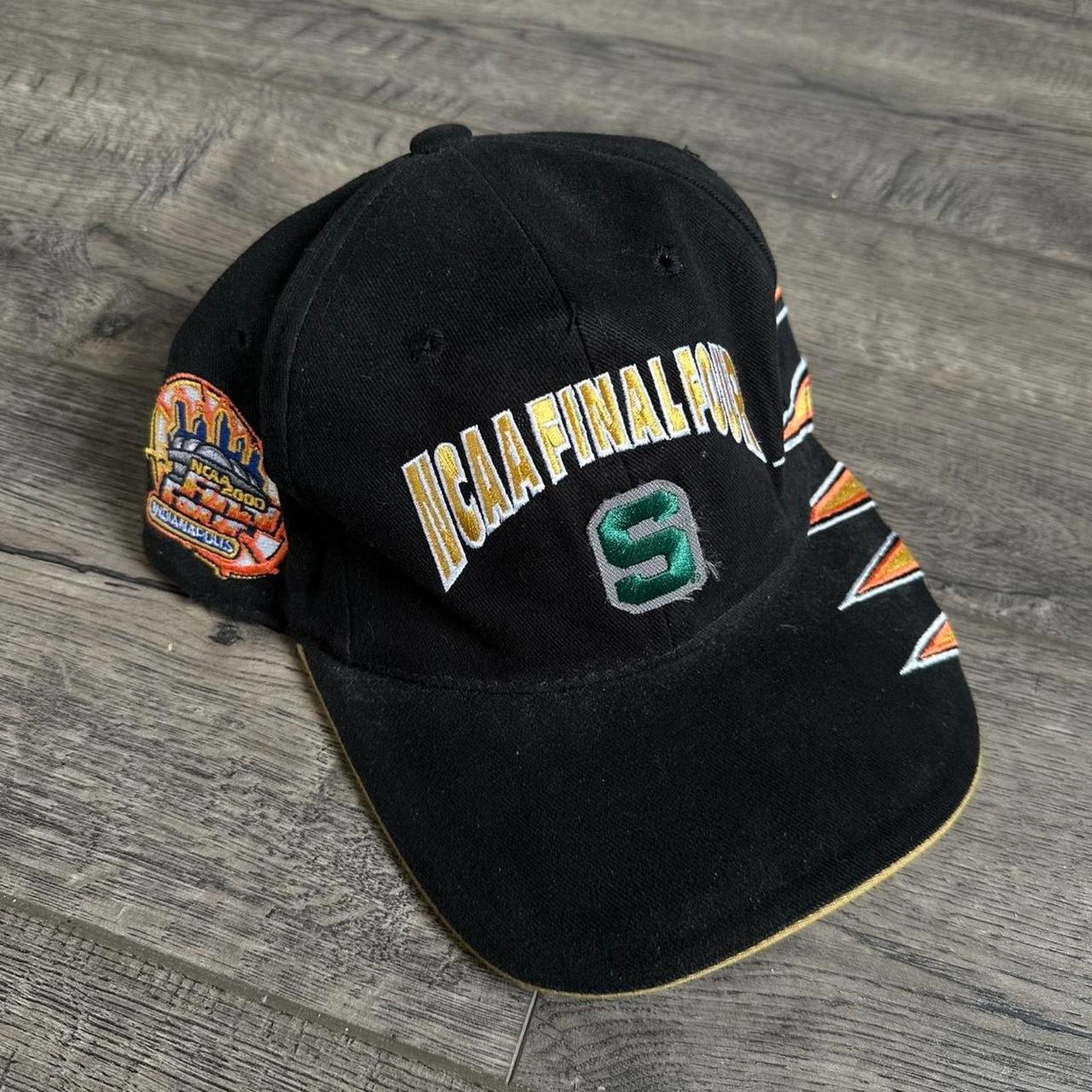Vintage Vintage 2000 NCAA Michigan State Final Four Championship Hat Size ONE SIZE - 2 Thumbnail