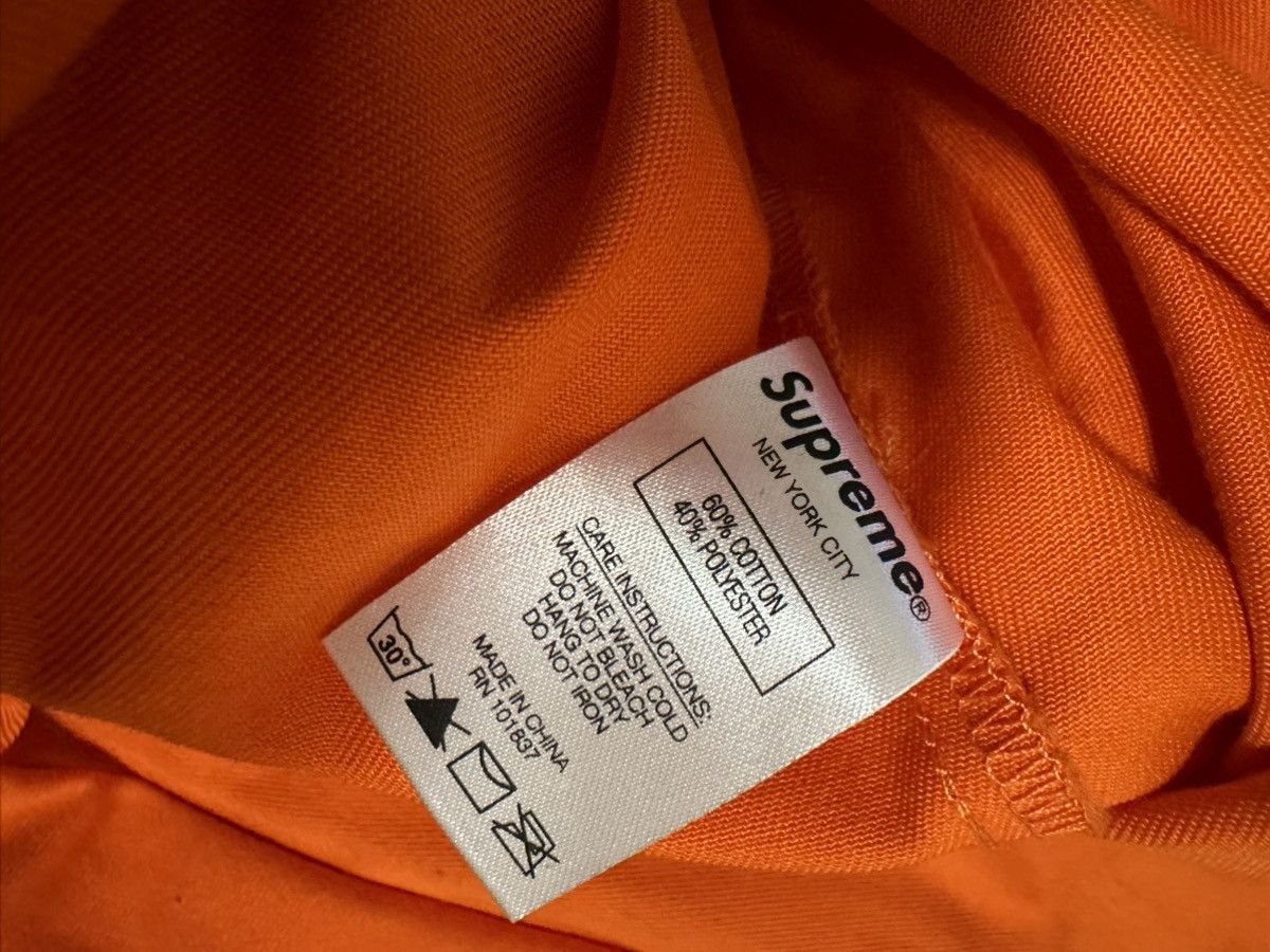 Supreme Supreme Dog (Snoopy) S/S Work Shirt - Orange, Medium Size US M / EU 48-50 / 2 - 6 Thumbnail
