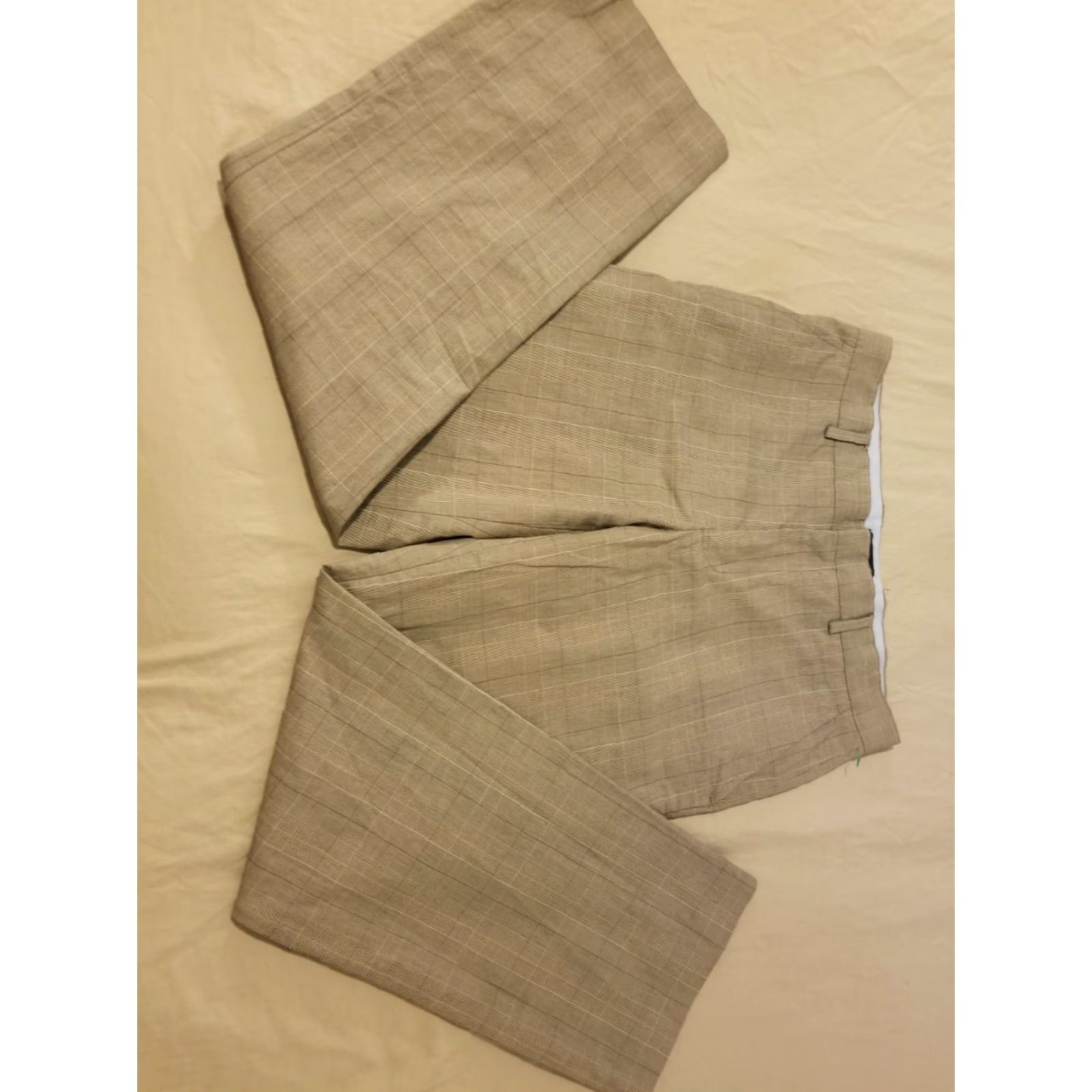 Banana Republic Banana Republic Mens Dress Pants Beige Cotton 30x30 32x30 Inseam 30 Slacks Chino Trousers Regular Width? Size US 30 / EU 46 - 3 Thumbnail