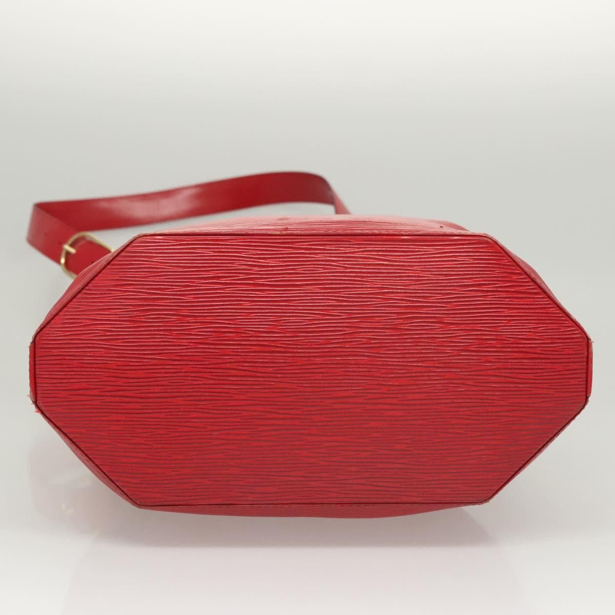 Louis Vuitton LOUIS VUITTON Epi Sac Depaule GM Shoulder Bag Red M80197 Size ONE SIZE - 5 Thumbnail