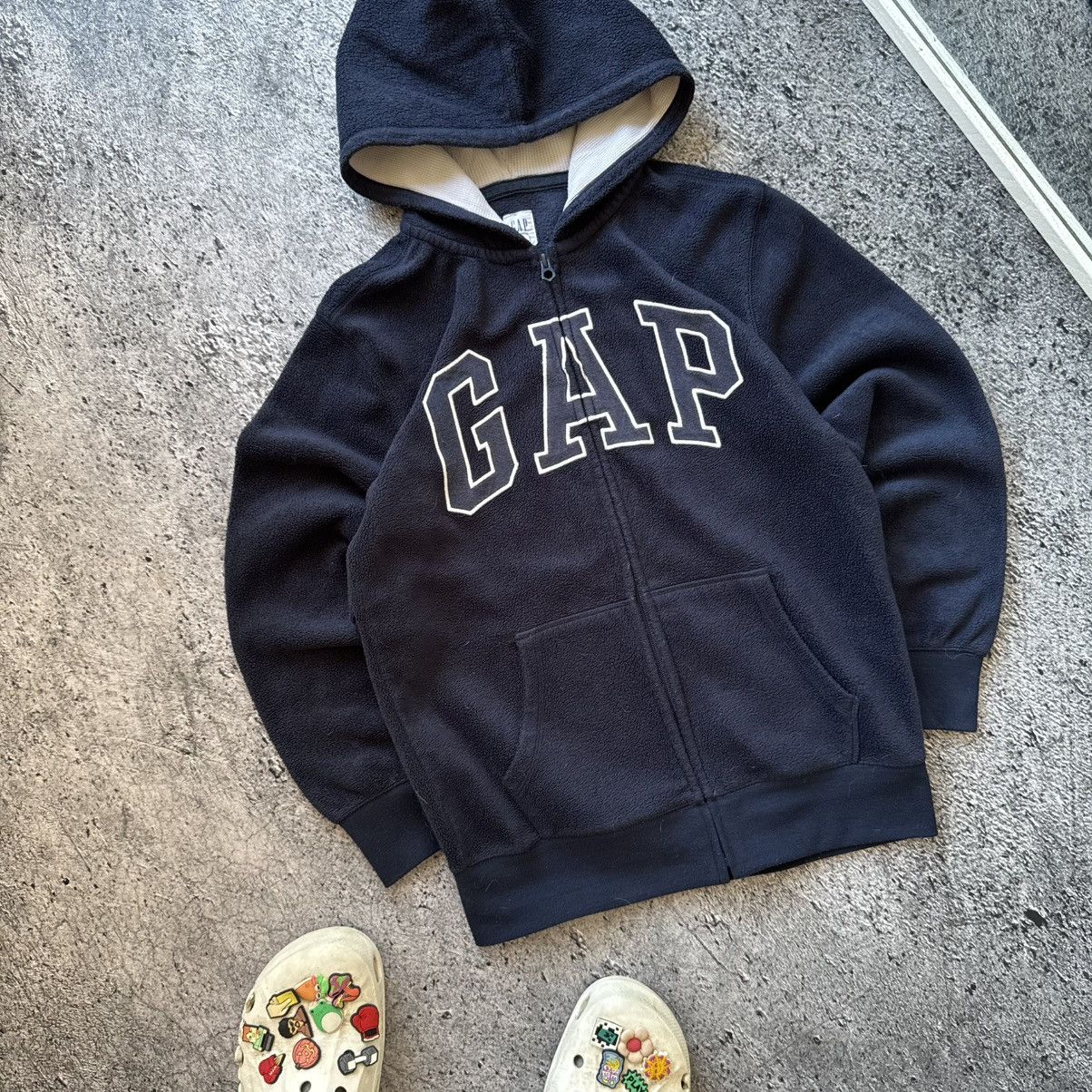Gap Vintage teddy gap zip hoodie Size S / US 4 / IT 40 - 3 Thumbnail