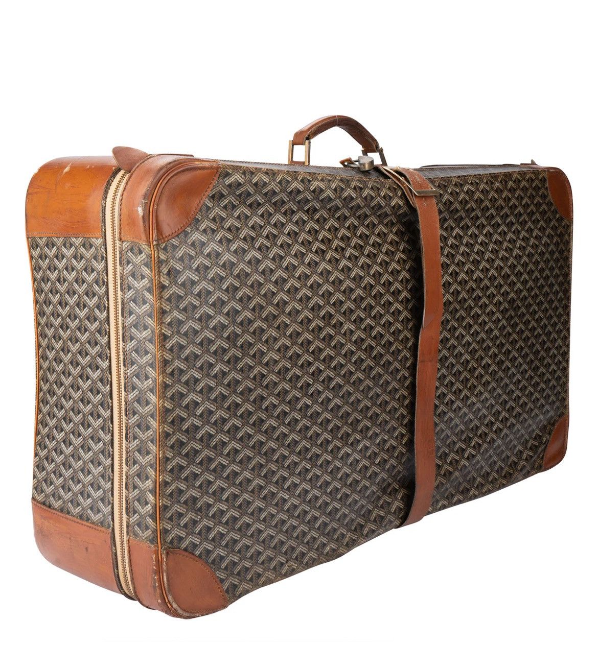 Goyard Goyard Goyardine Monogram Mid 1900s Soft Suitcase Size ONE SIZE - 14 Thumbnail