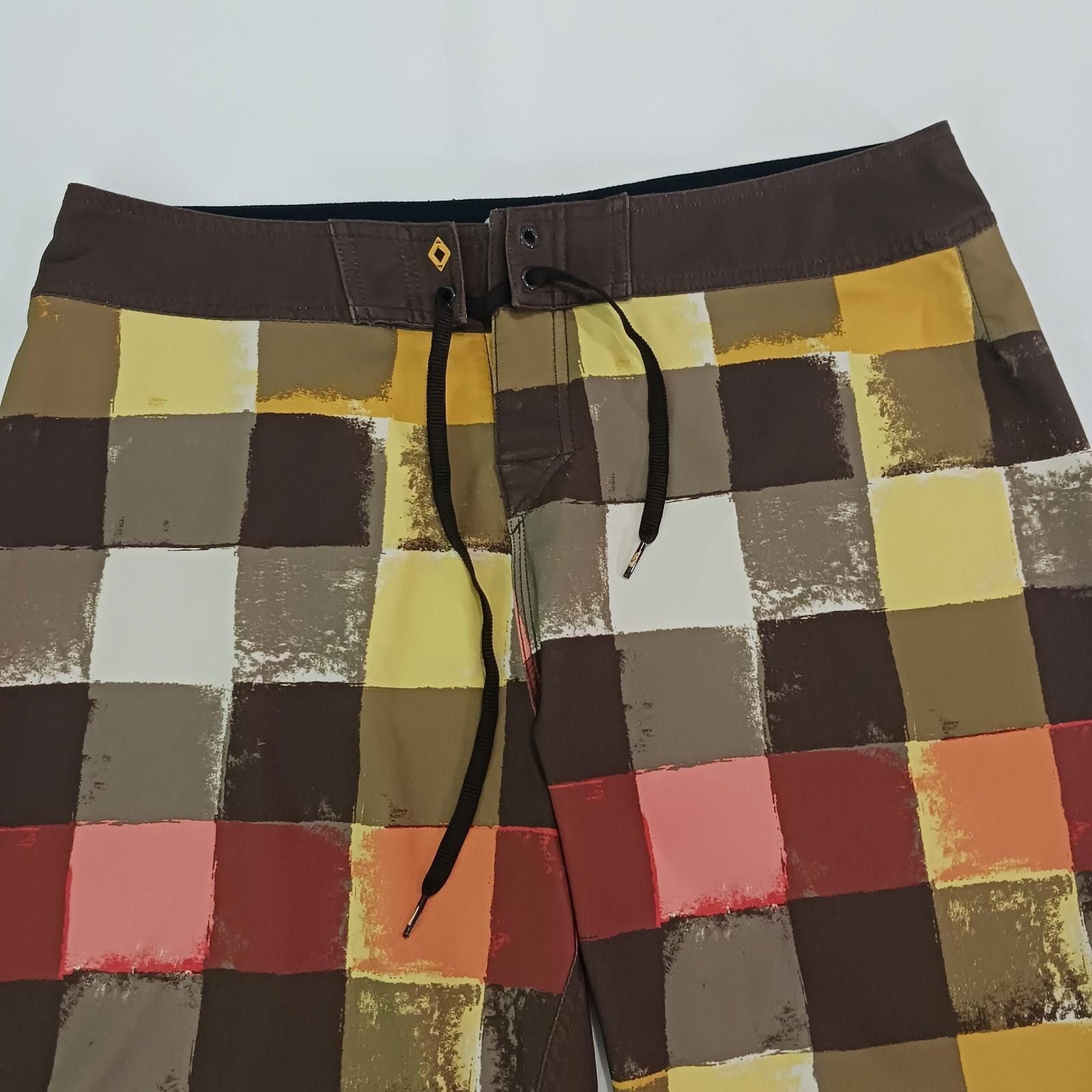 Quiksilver Quiksilver Cypher Series 4 Way Stretch Men's 36 Plaid Shorts Size US 32 / EU 48 - 9 Thumbnail