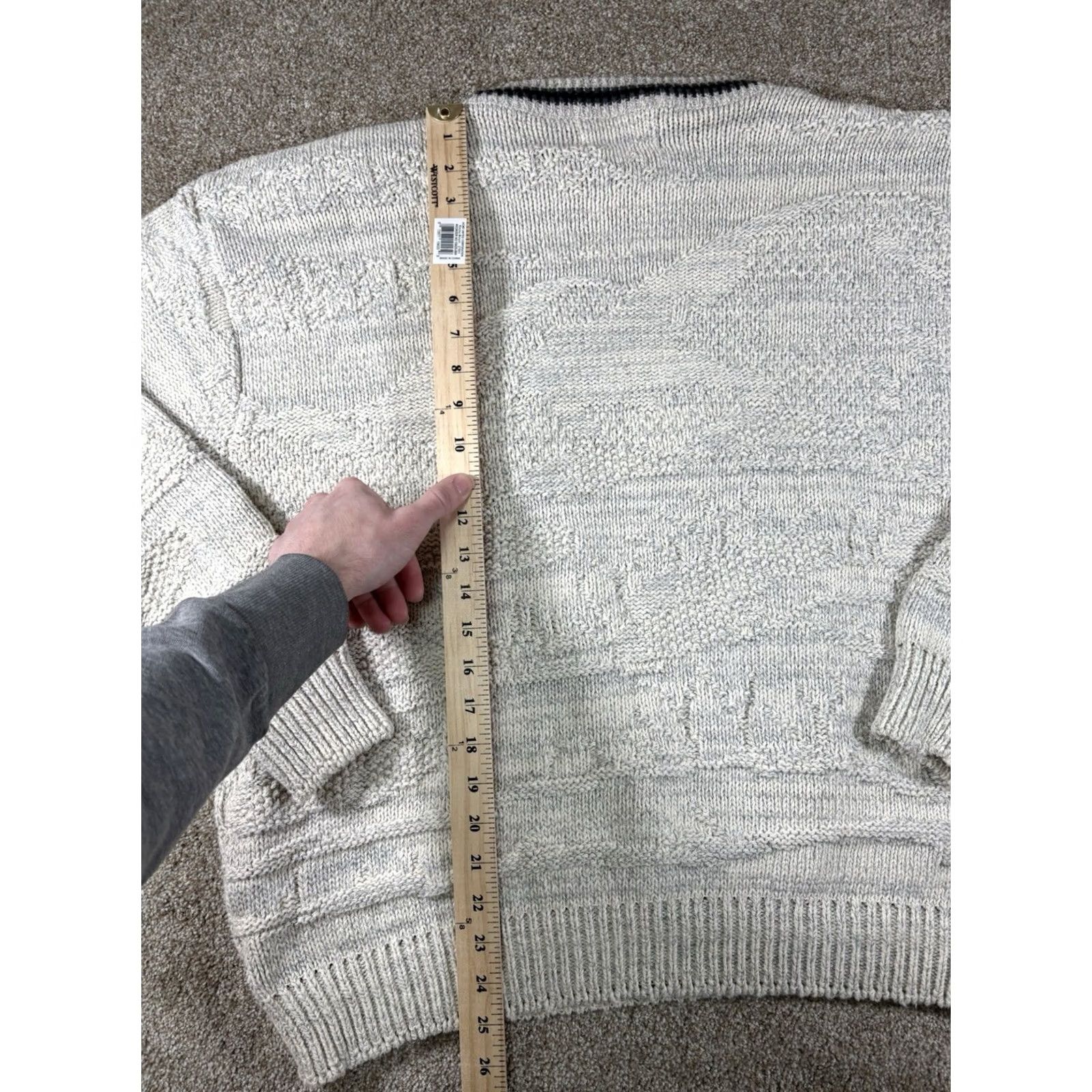 Vintage VINTAGE Shenandoah Sweater Men’s XXL Embroidered Wolves Knit Crew Neck Wool? No, avoid new info. Size US XXL / EU 58 / 5 - 6 Thumbnail