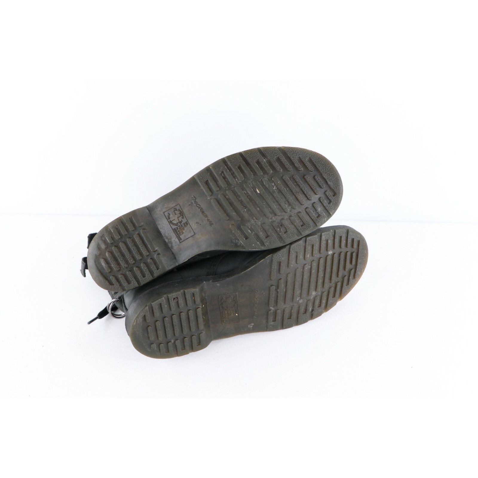 Dr. Martens Dr Martens Aimilita Paint Splatter Herringbone Leather Boots Size US 11 / IT 41 - 7 Thumbnail