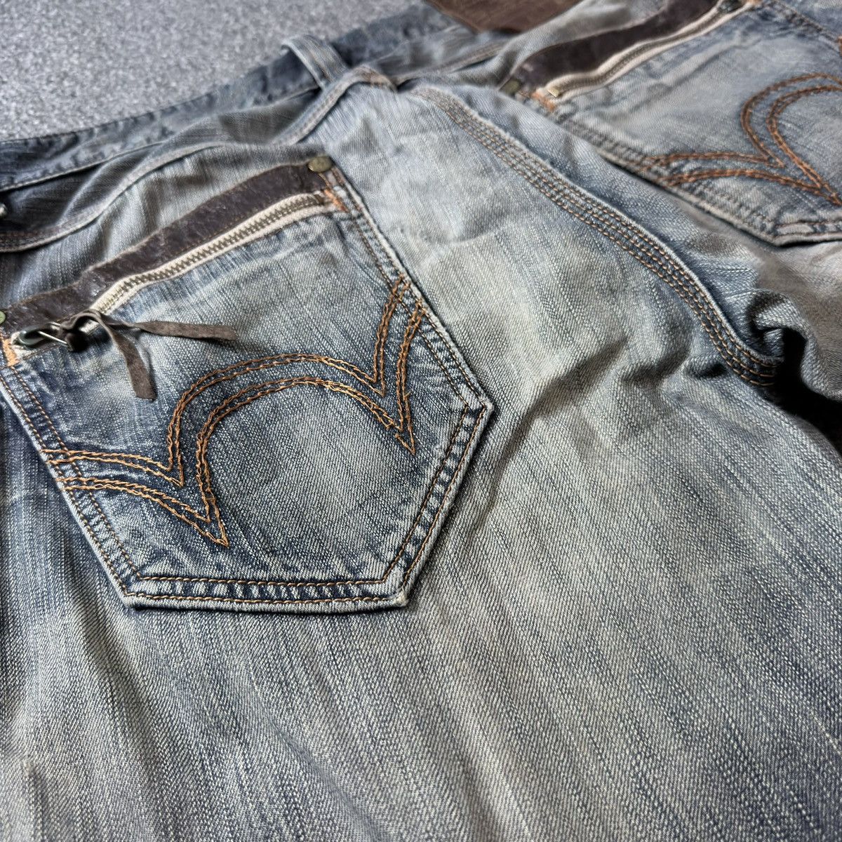 Kapital Insane ‼️ Flared Sick Japanese Edwin 503 Clawmark denim Size US 34 / EU 50 - 9 Thumbnail