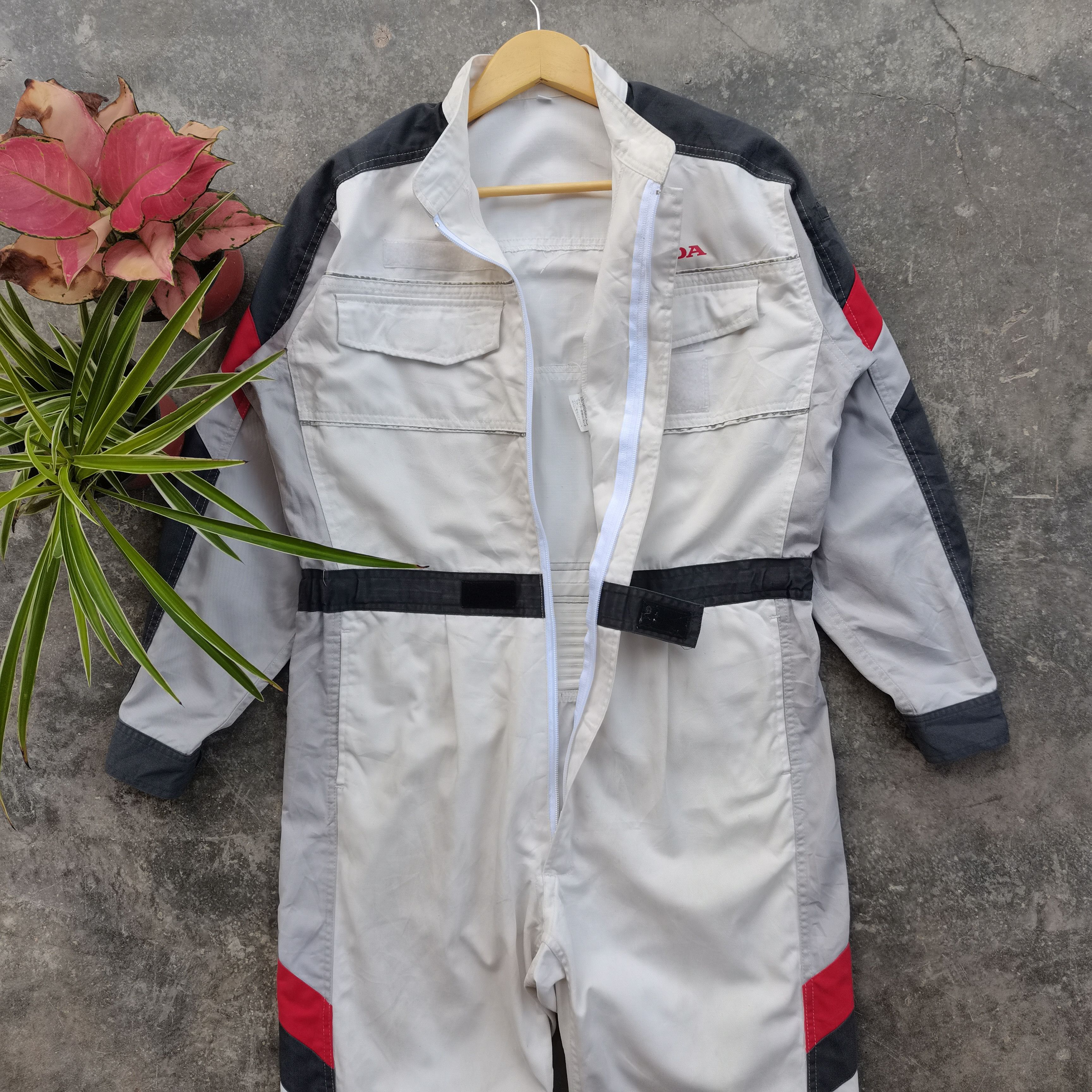 Honda × Sports Specialties × Vintage Steals🔥Vintage HONDA Overall Size L Size US 36 / EU 52 - 4 Thumbnail