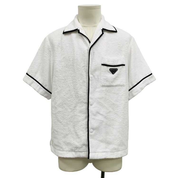 Prada Prada Terry Cloth Shirt Size S Size US S / EU 44-46 / 1 - 1 Thumbnail