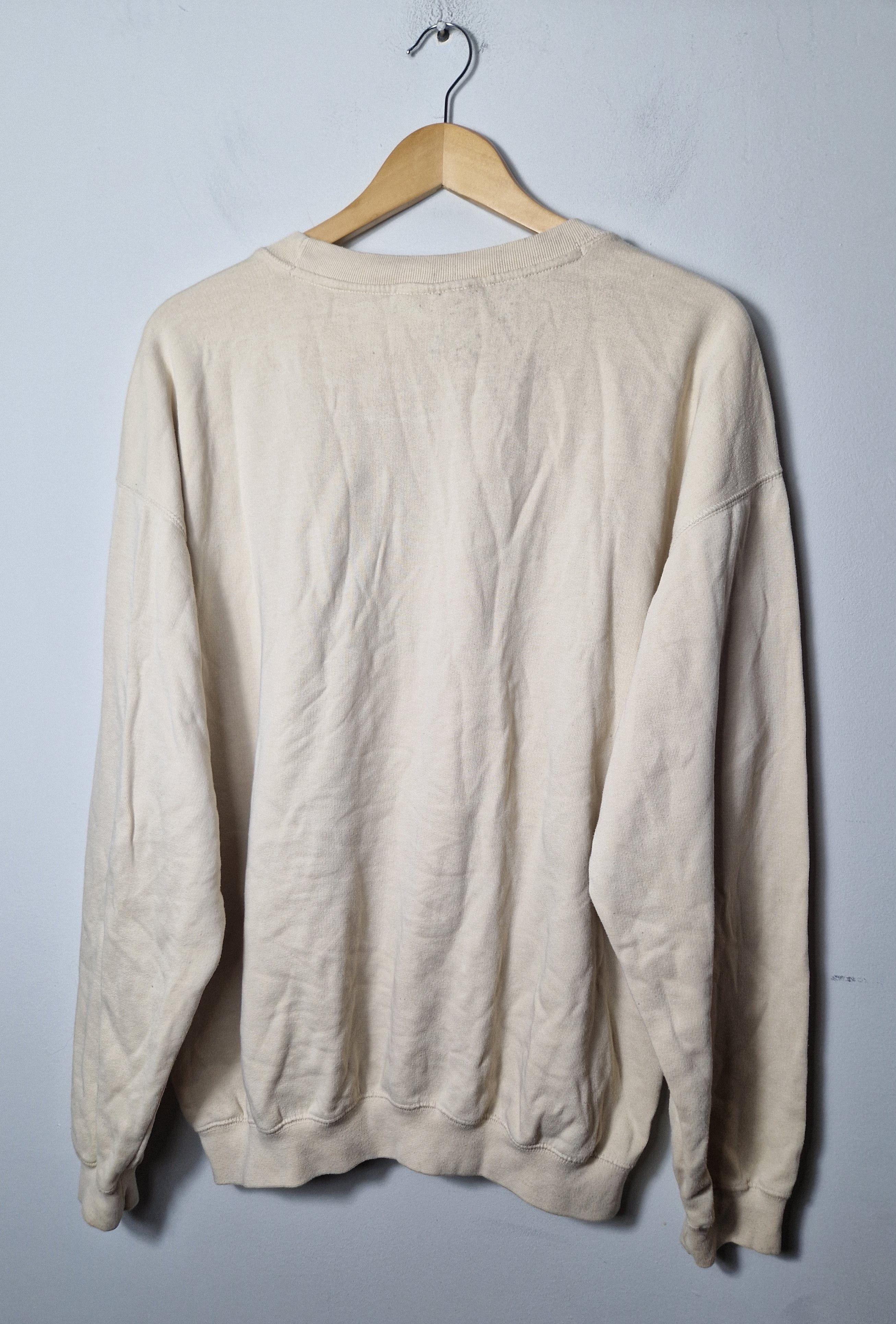 Fila Fila vintage 90s beige sweatshirt Size US XL / EU 56 / 4 - 5 Thumbnail