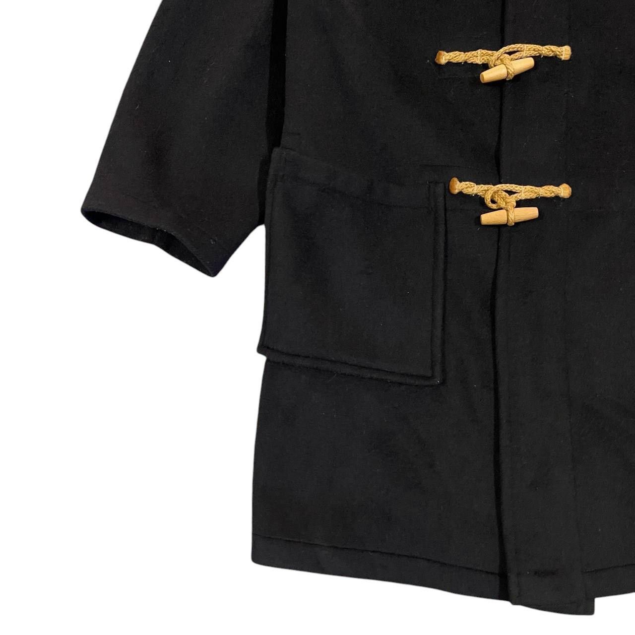 Margaret Howell Vintage Margaret Howell Wool Duffle Coat Black Size US L / EU 52-54 / 3 - 3 Thumbnail