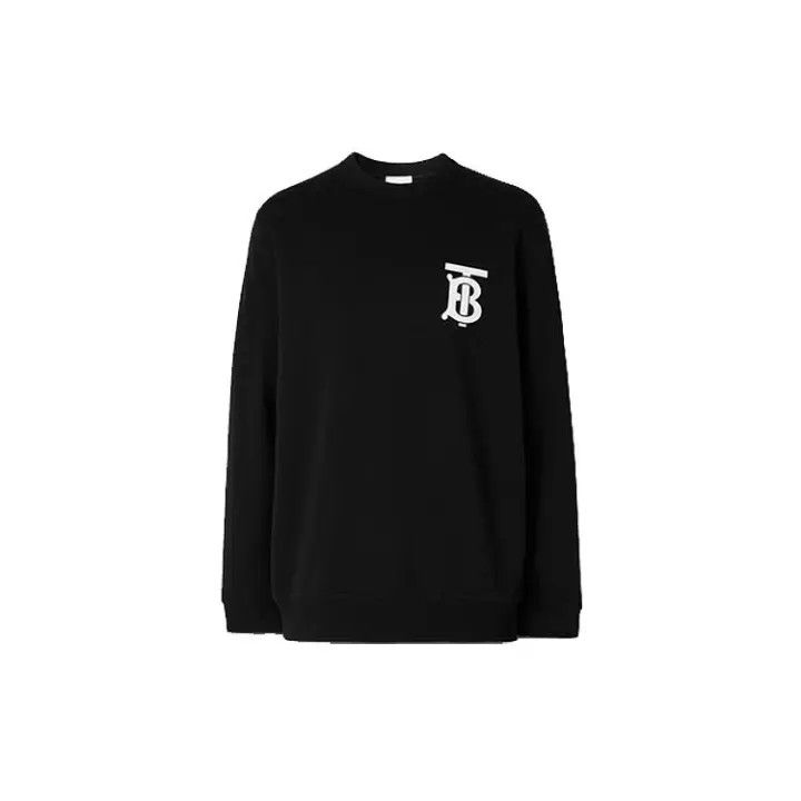 Burberry Burberry Logo Sweatshirt for Men in Black Size US L / EU 52-54 / 3 - 1 Thumbnail