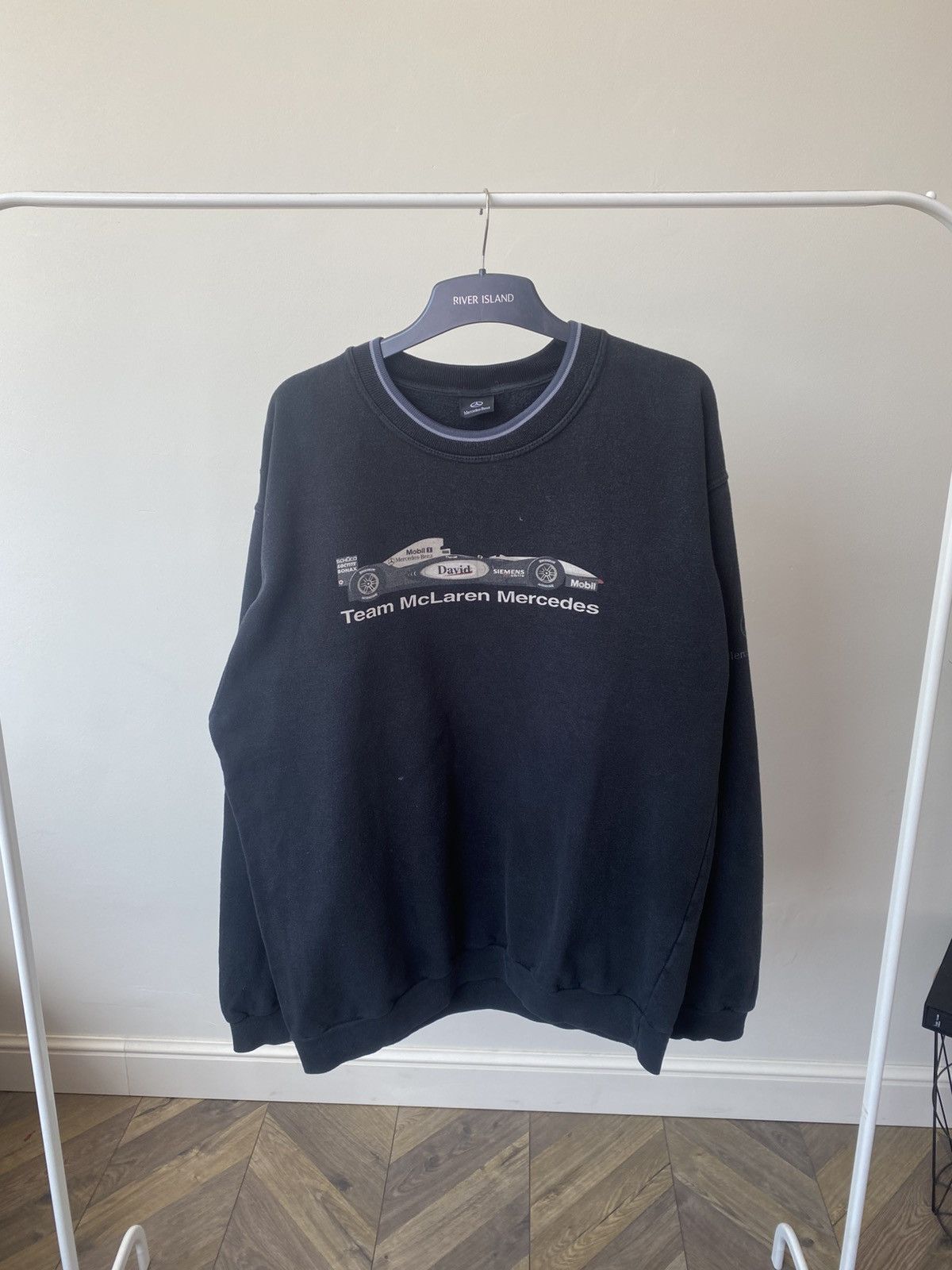 Mercedes-Benz Vintage Team McLaren Mercedes Benz Sweatshirt Size US L / EU 52-54 / 3 - 1 Thumbnail