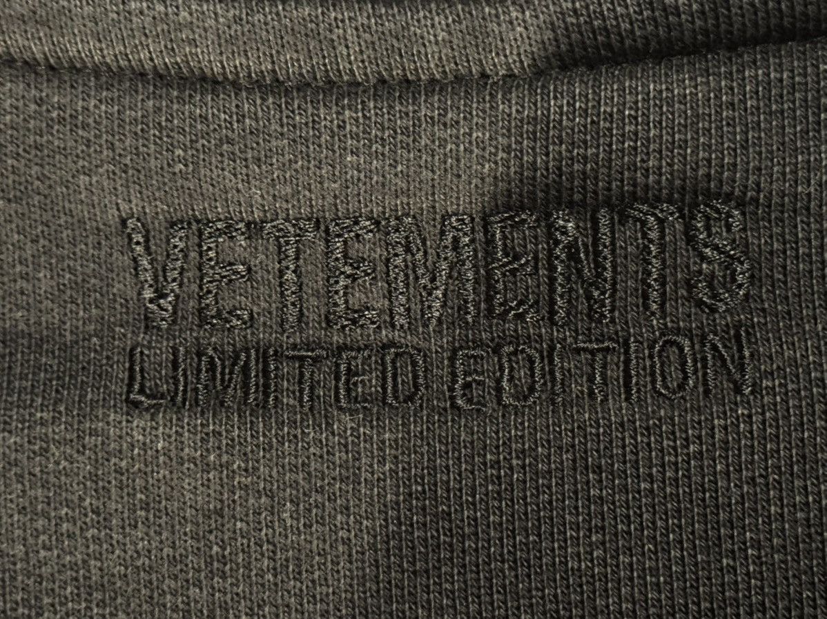 Vetements Vetements Polizei Sweater Black XL Size US XL / EU 56 / 4 - 4 Thumbnail
