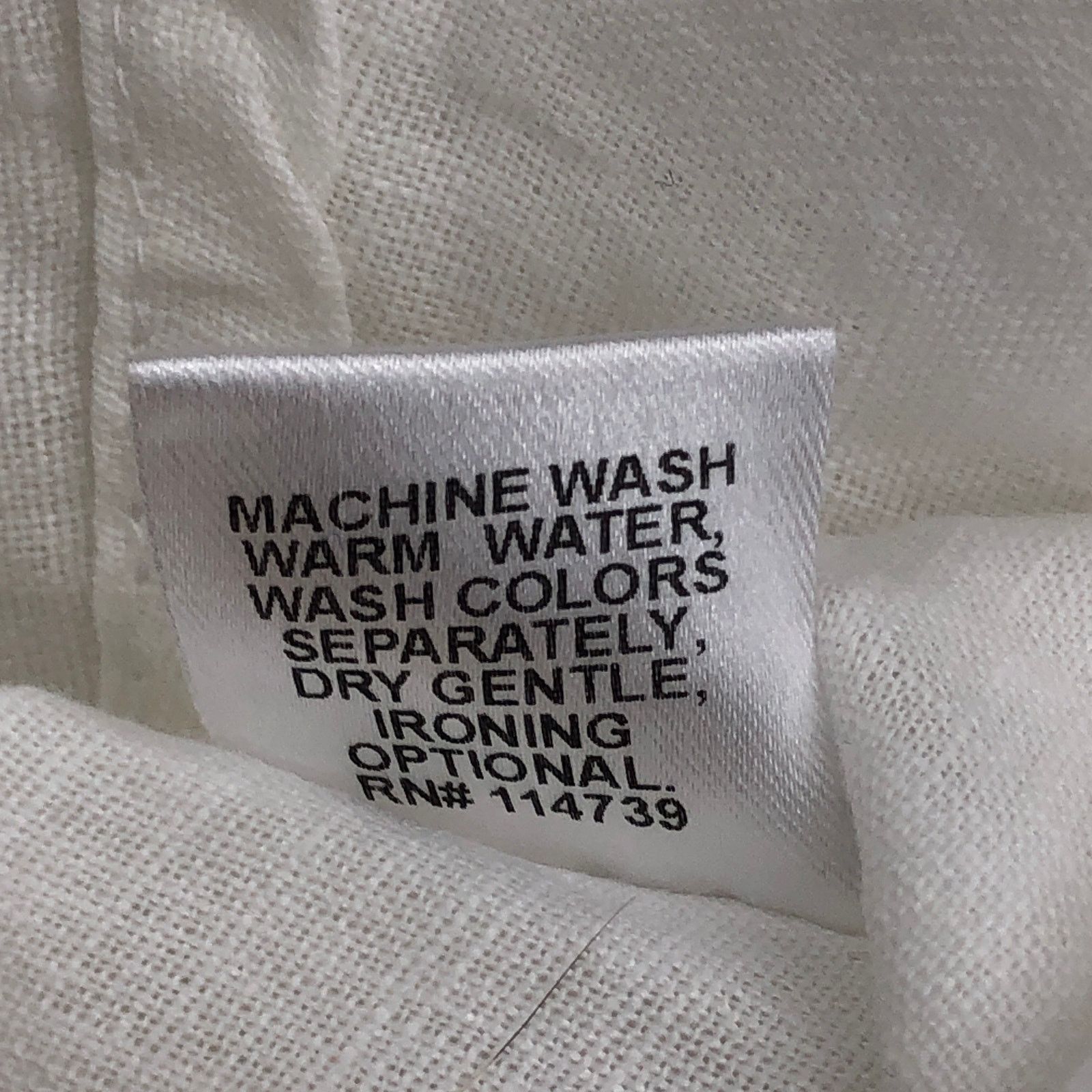 FLAX Flax Size P US XS Top Blouse Ruched Sleeve Linen Gauze White Size XS / US 0-2 / IT 36-38 - 14 Thumbnail