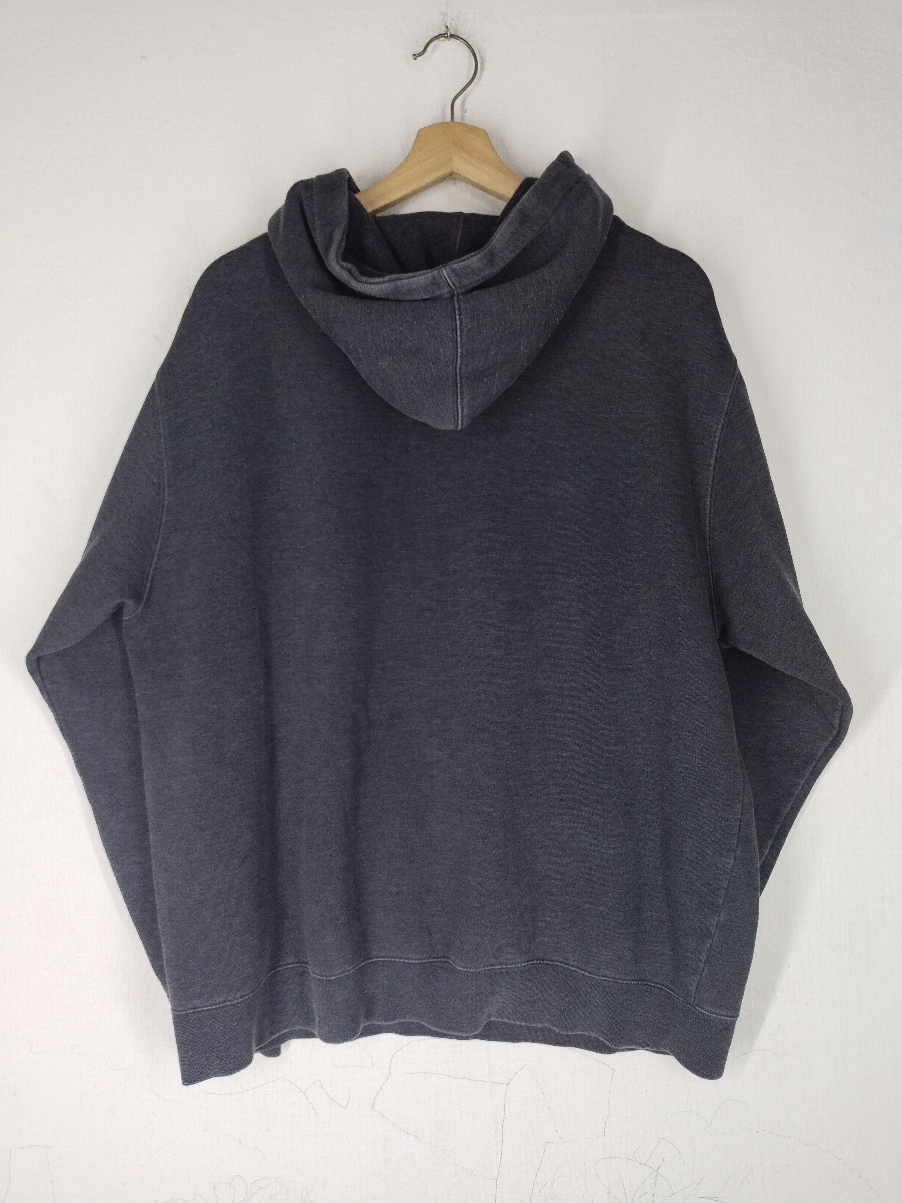 Stussy × Vintage Vintage 80's Stussy Edt. Logo Pullover Grey Hoodie Size US L / EU 52-54 / 3 - 10 Thumbnail