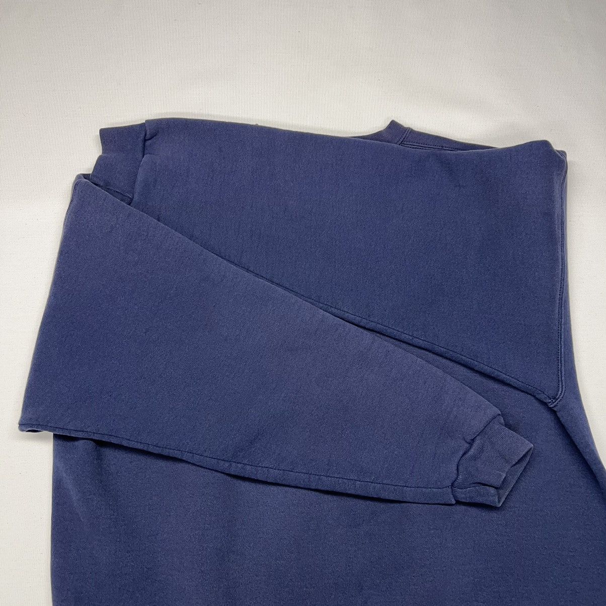 Soffe × Vintage VTG Soffe Crewneck Blue Heavy Cotton Sweatshirt Sweater Size US XL / EU 56 / 4 - 13 Thumbnail