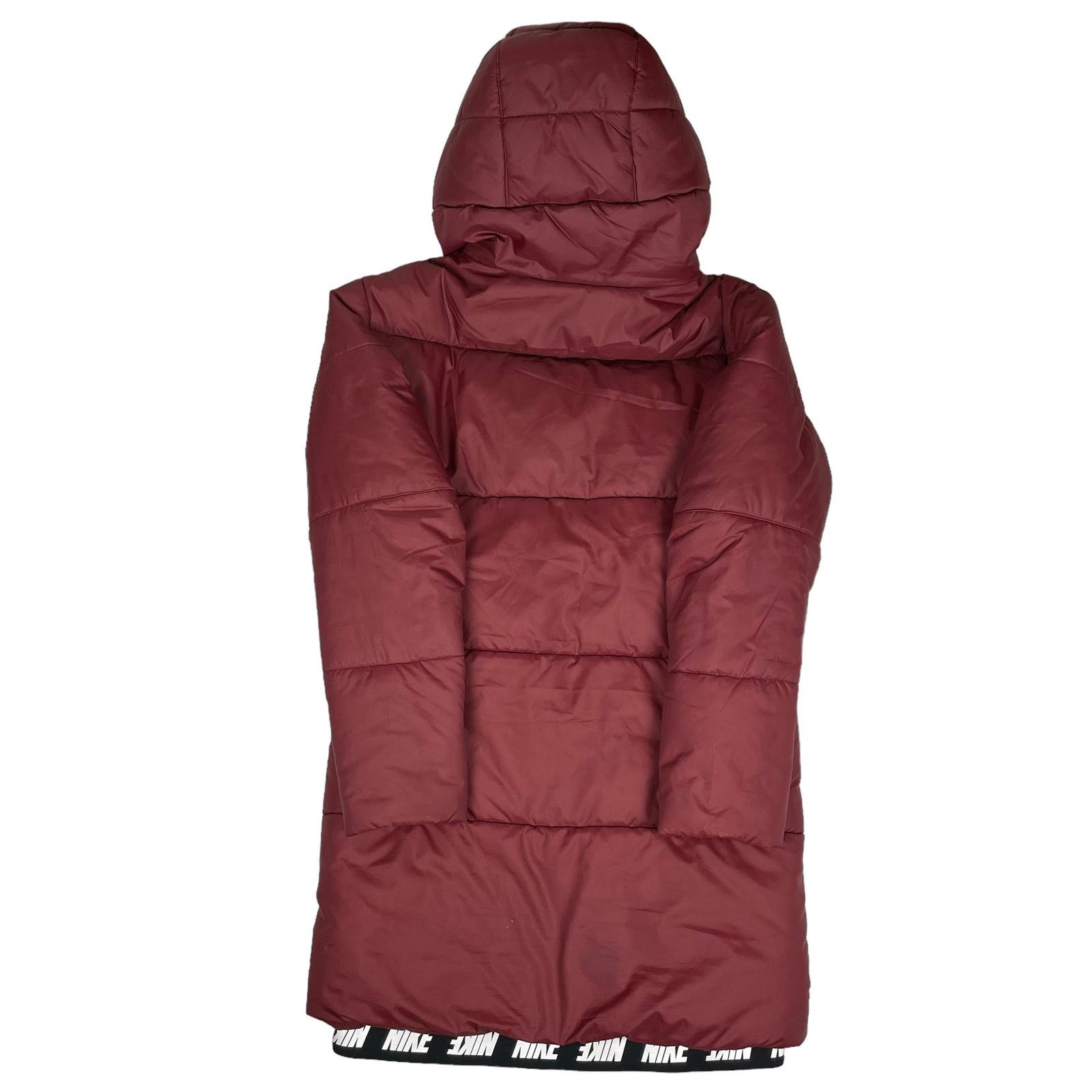 Nike Nike Sportswear Women's Maroon Synthetic Fill Puffer Coat XS Size XS / US 0-2 / IT 36-38 - 13 Thumbnail