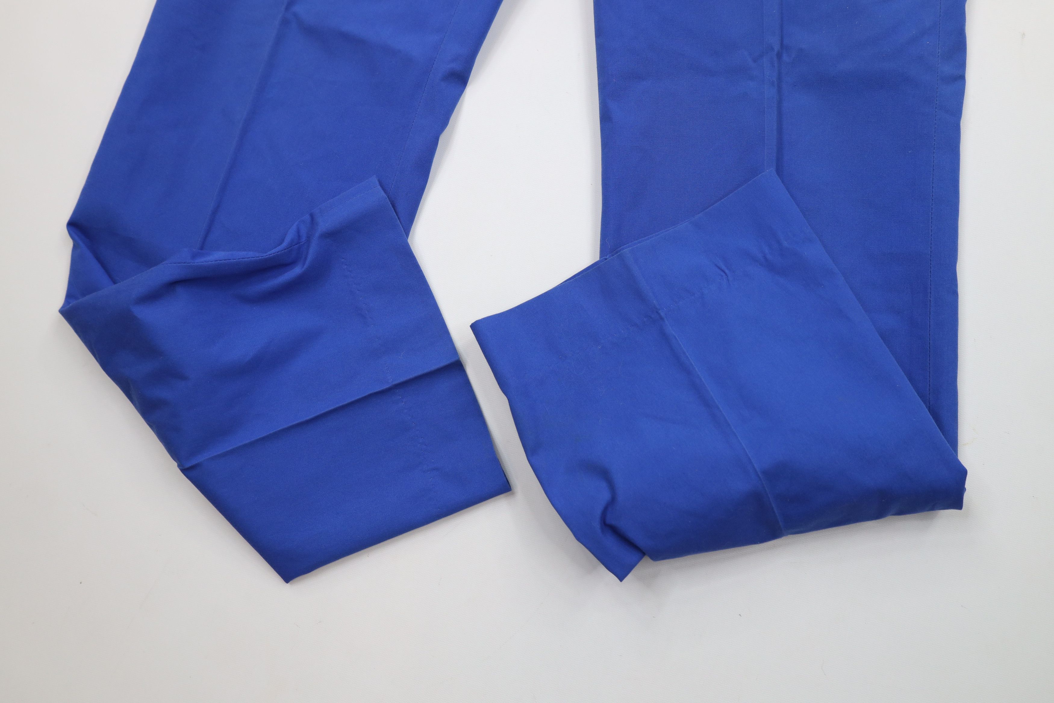 Vintage Vintage 70s Streetwear Bell Bottoms Chino Pants Blue USA Size US 36 / EU 52 - 5 Thumbnail