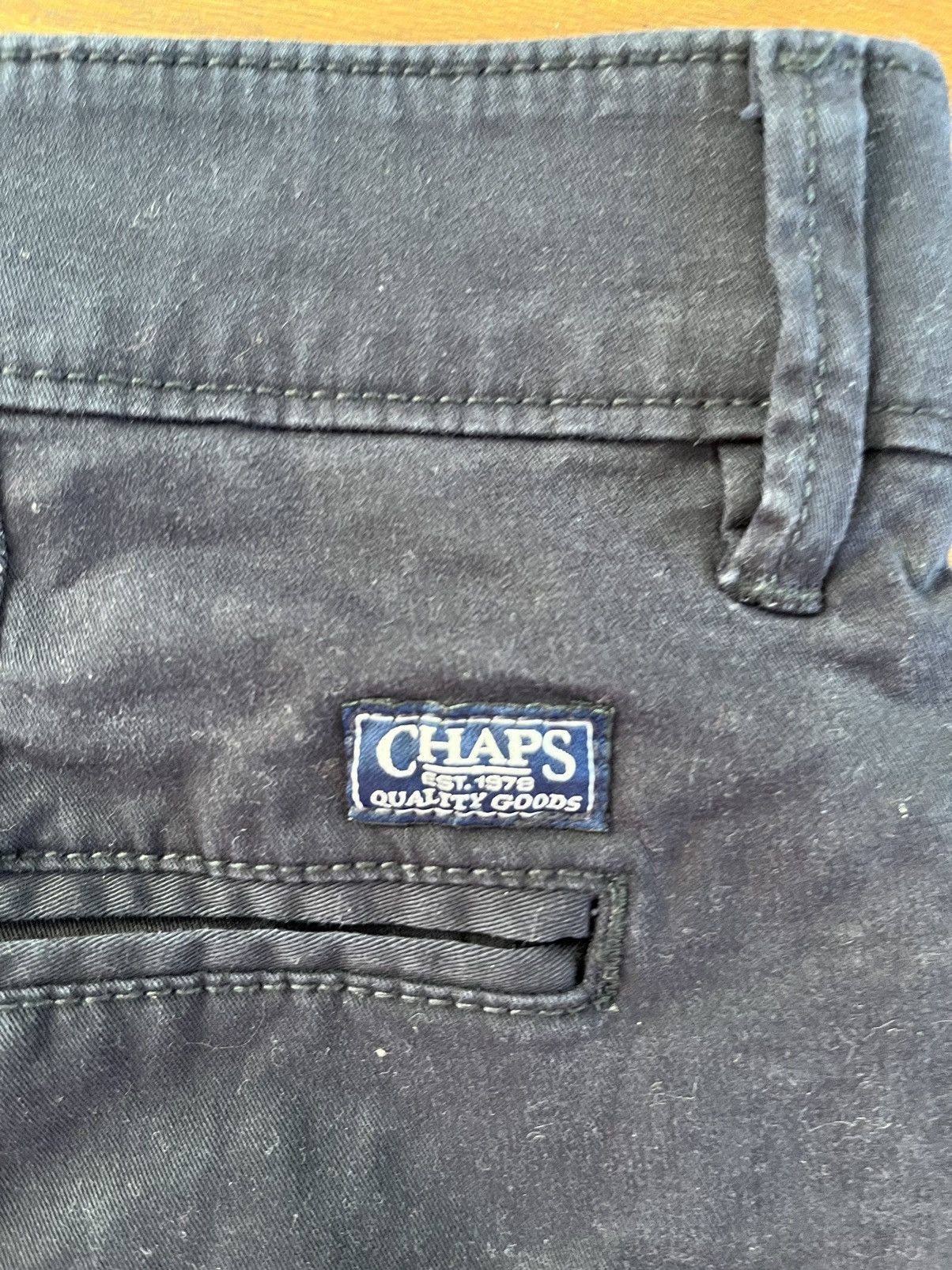Chaps Chaps Navy Casual Pants Size US 38 / EU 54 - 3 Thumbnail