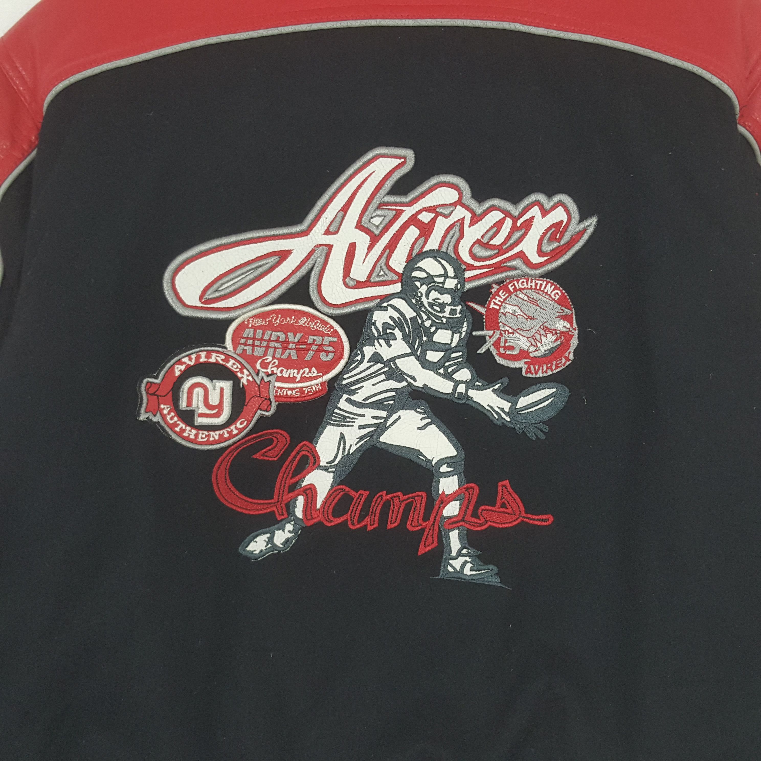 Avirex Vintage Avirex Champs Rugby Varsity Jacket 33 Size US M / EU 48-50 / 2 - 2 Thumbnail