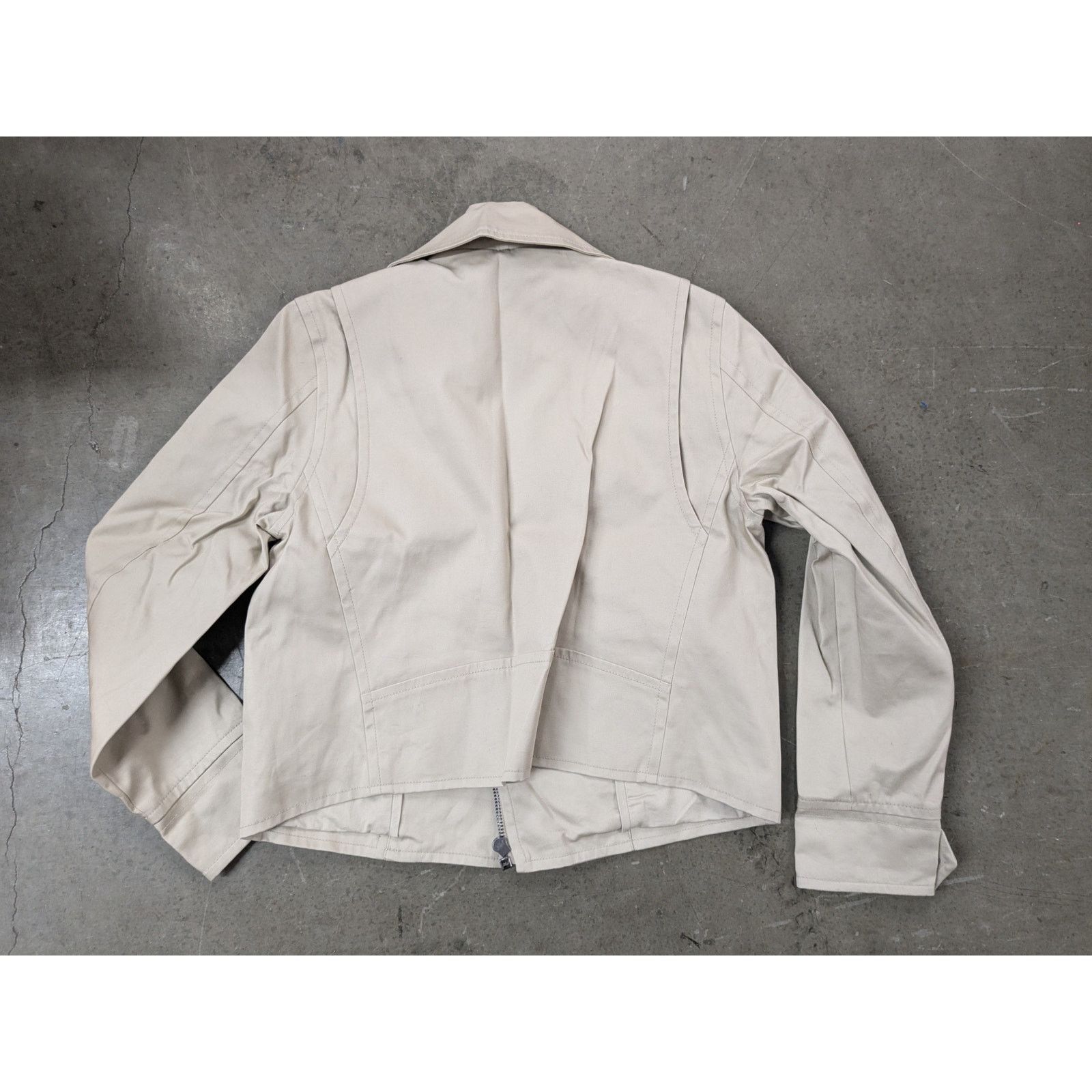 Banana Republic Banana Republic - Enola Waxed Cotton Moto Jacket / S / NWT Size S / US 4 / IT 40 - 4 Thumbnail