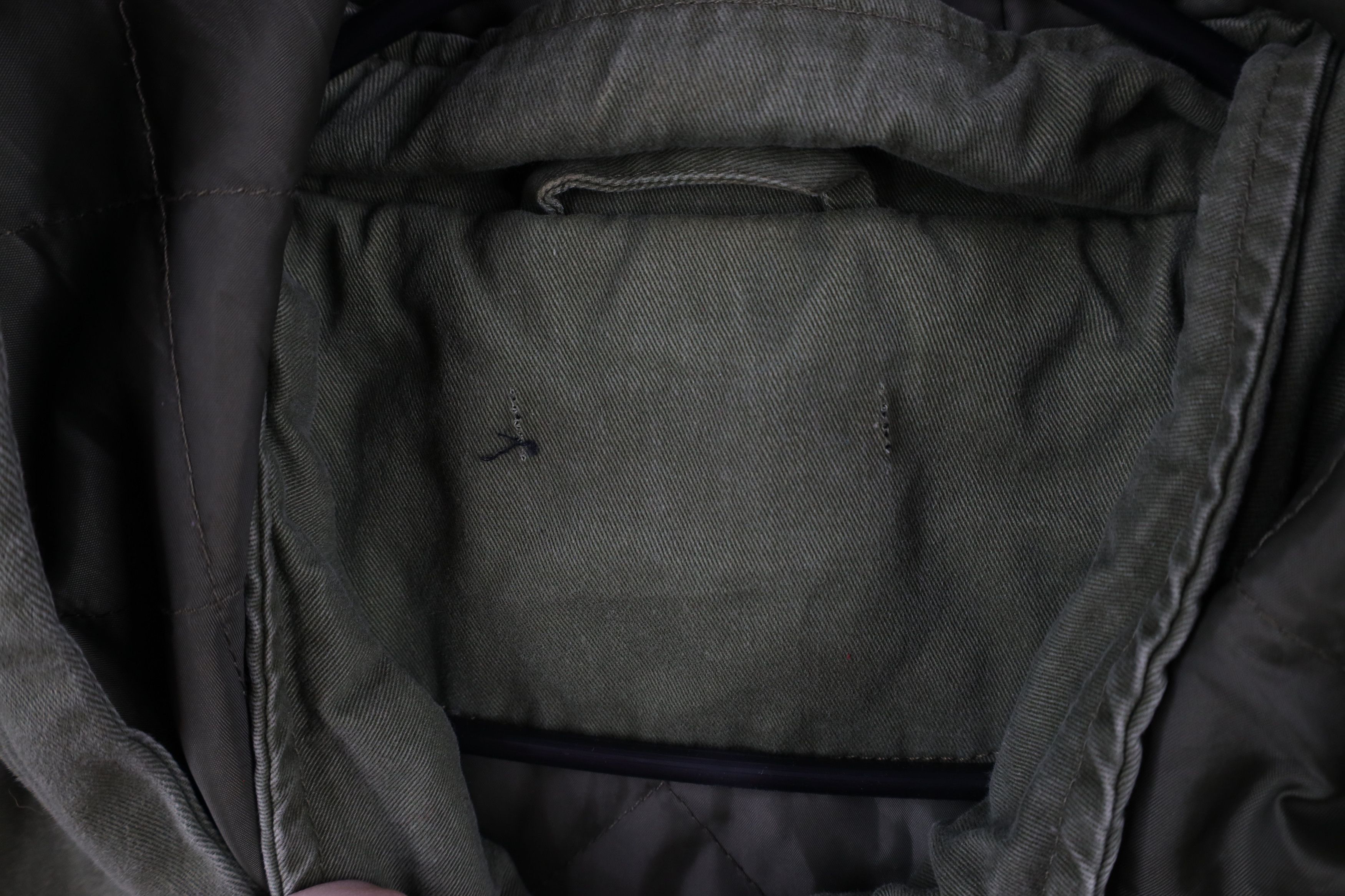 Vintage Vintage 90s Streetwear Military Quilted Hooded Field Jacket Size 3XL / US 20-22 - 8 Thumbnail