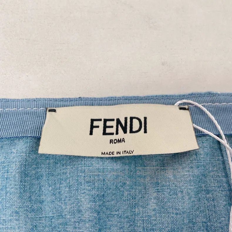 Fendi Fendi Blue denim skirt Size 37" - 7 Thumbnail