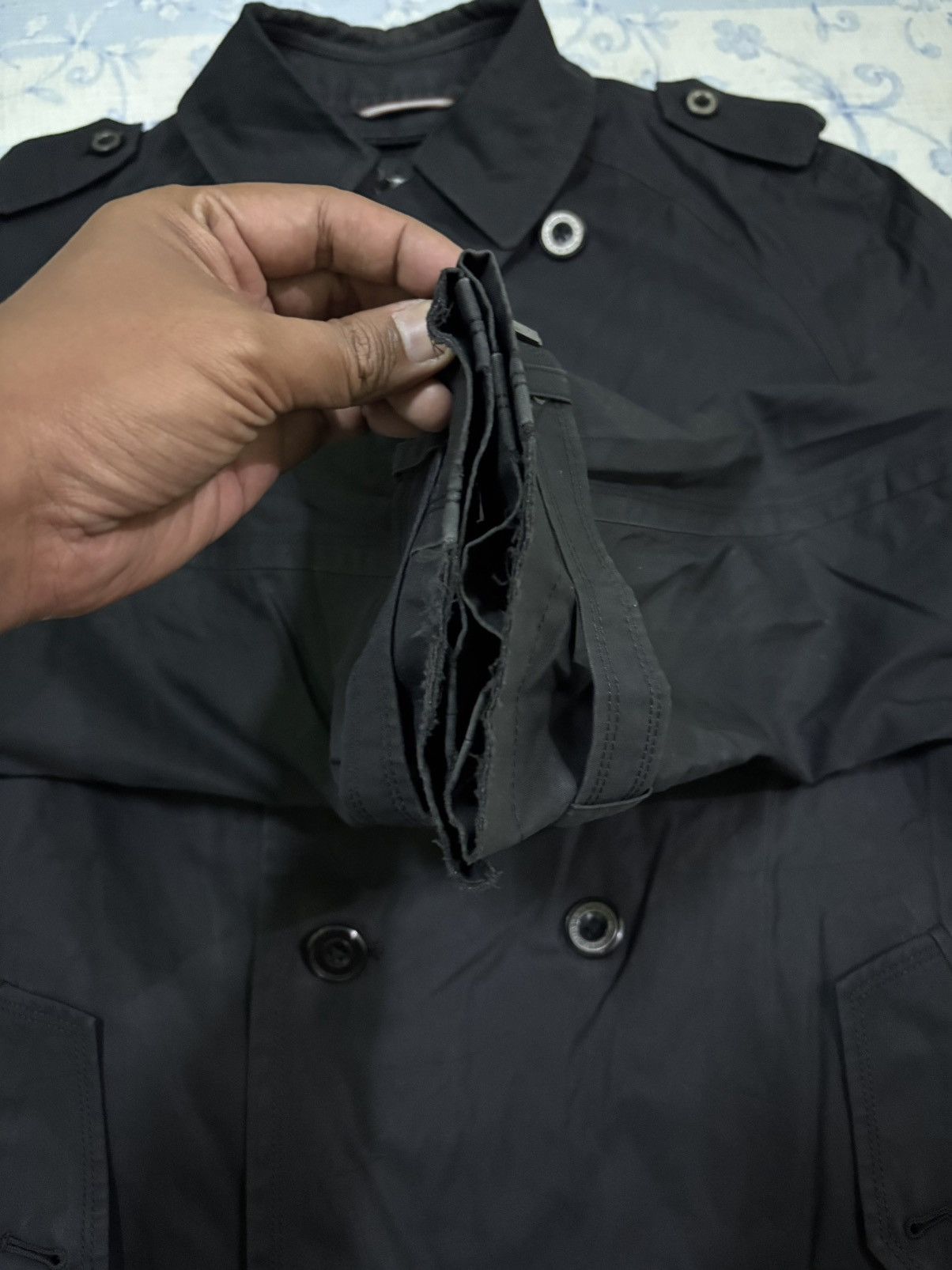 Burberry Burberry Black Label Trench Coat Jacket Size US L / EU 52-54 / 3 - 15 Thumbnail