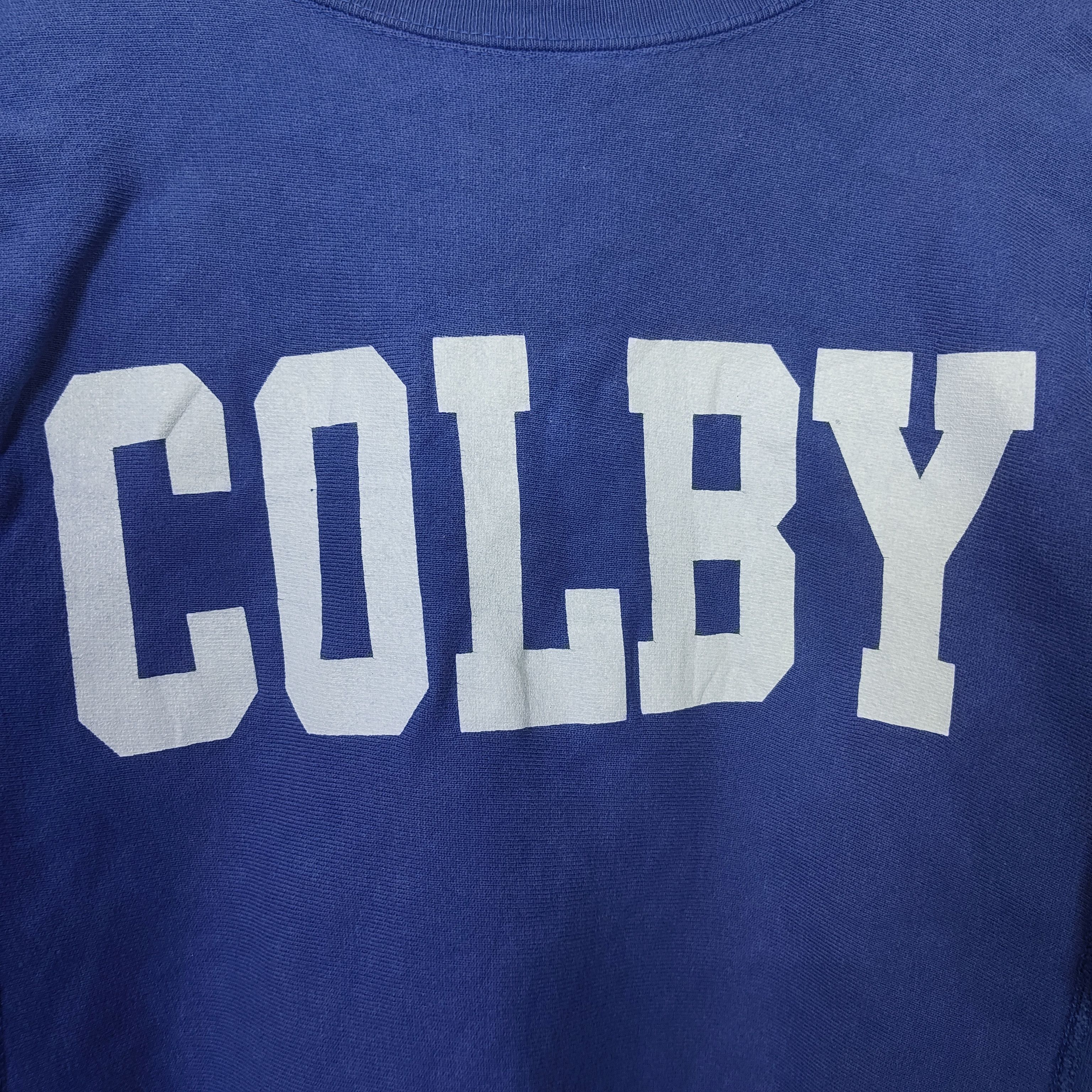 Champion Vintage 90s CHAMPION COLBY Spellout Sweatshirt Size US S / EU 44-46 / 1 - 3 Thumbnail