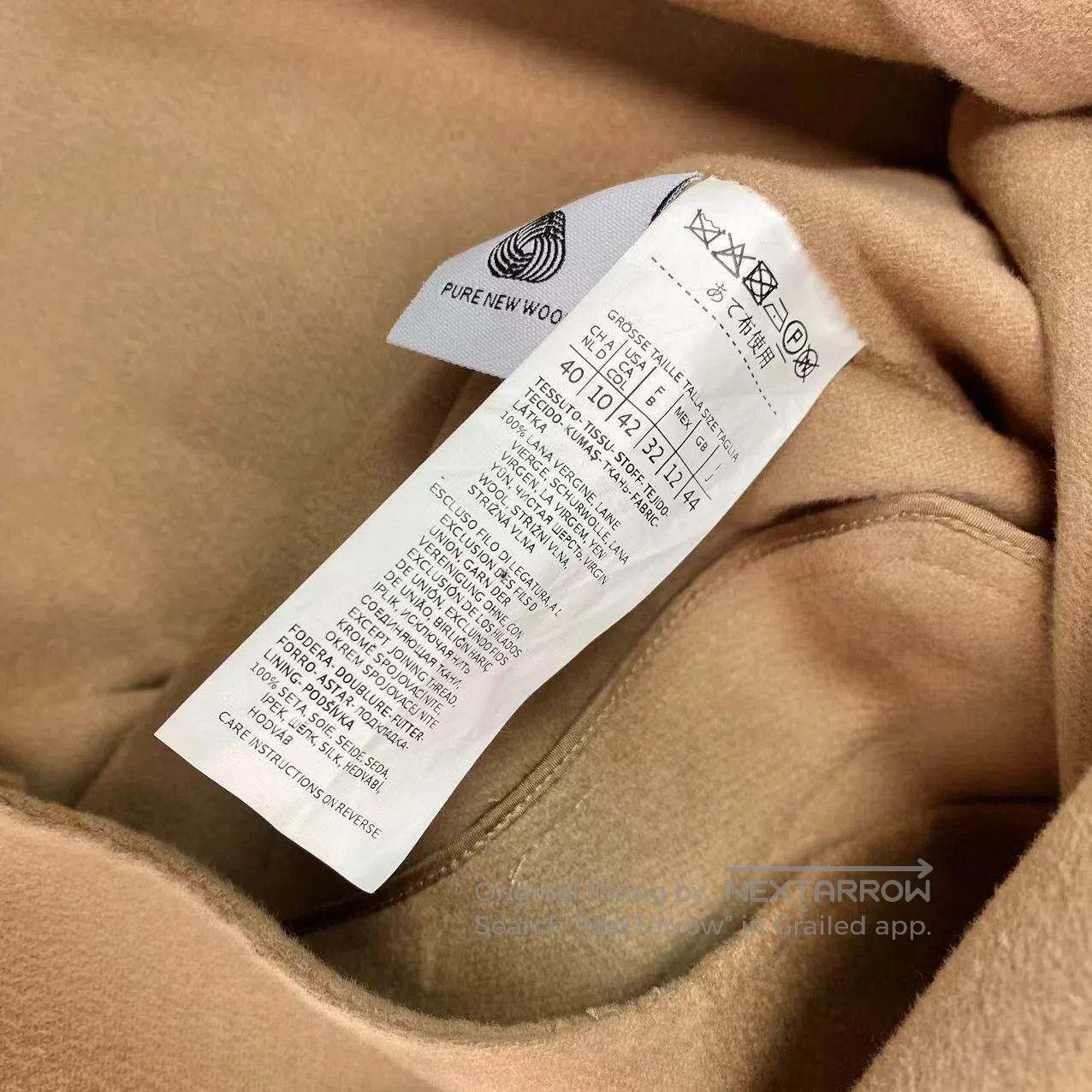 Max Mara Max Mara Wool coat| Size S / US 4 / IT 40 - 4 Thumbnail