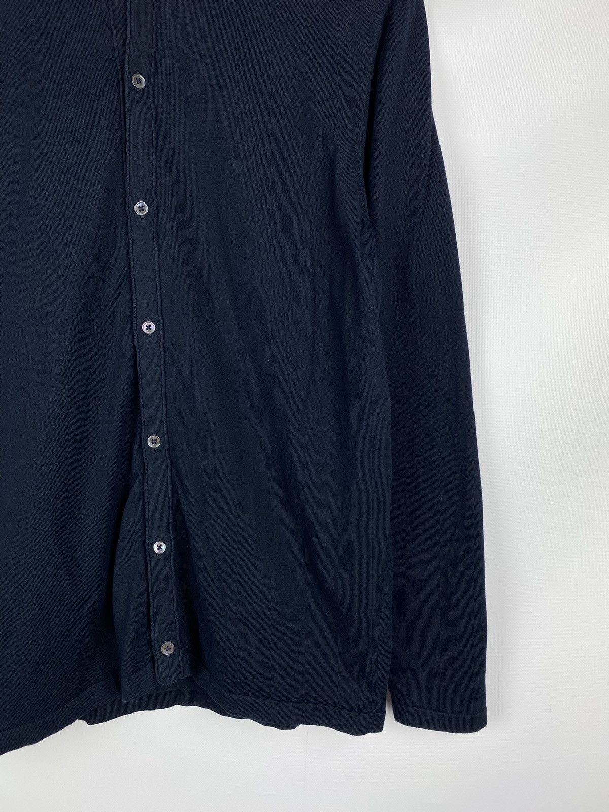 Boggi Boggi Milano men’s long sleeve button up shirt knitwear Size US L / EU 52-54 / 3 - 6 Thumbnail