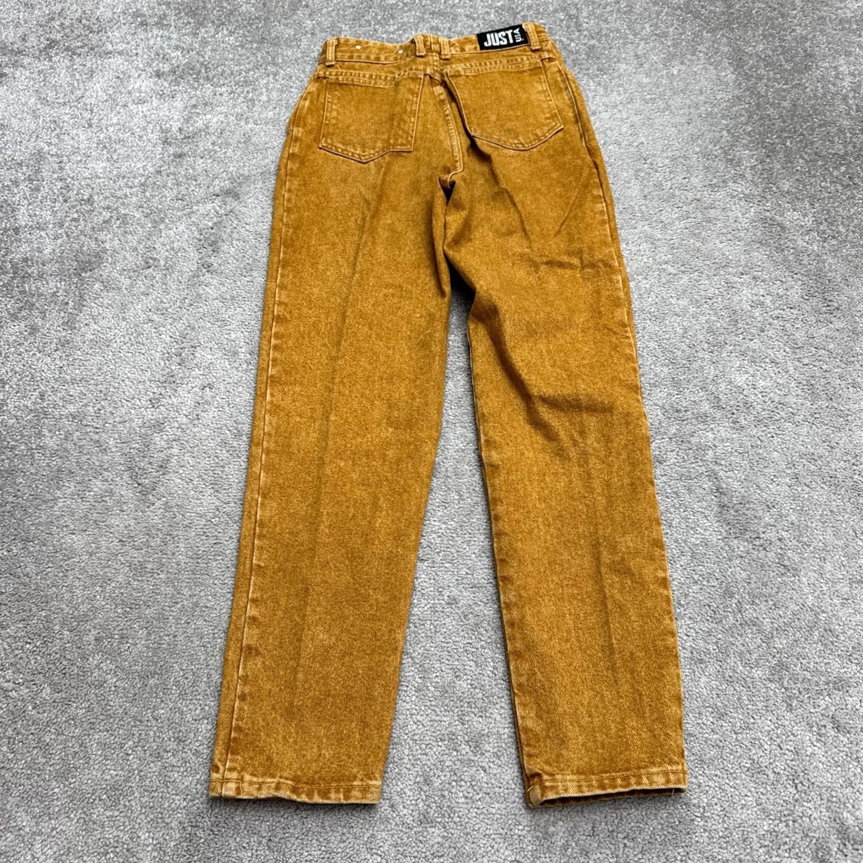 Vintage VINTAGE Just USA Jeans Womens 7 Brown Denim High Rise Tapered Mom Retro Cotton Size 28" / US 6 / IT 42 - 2 Thumbnail