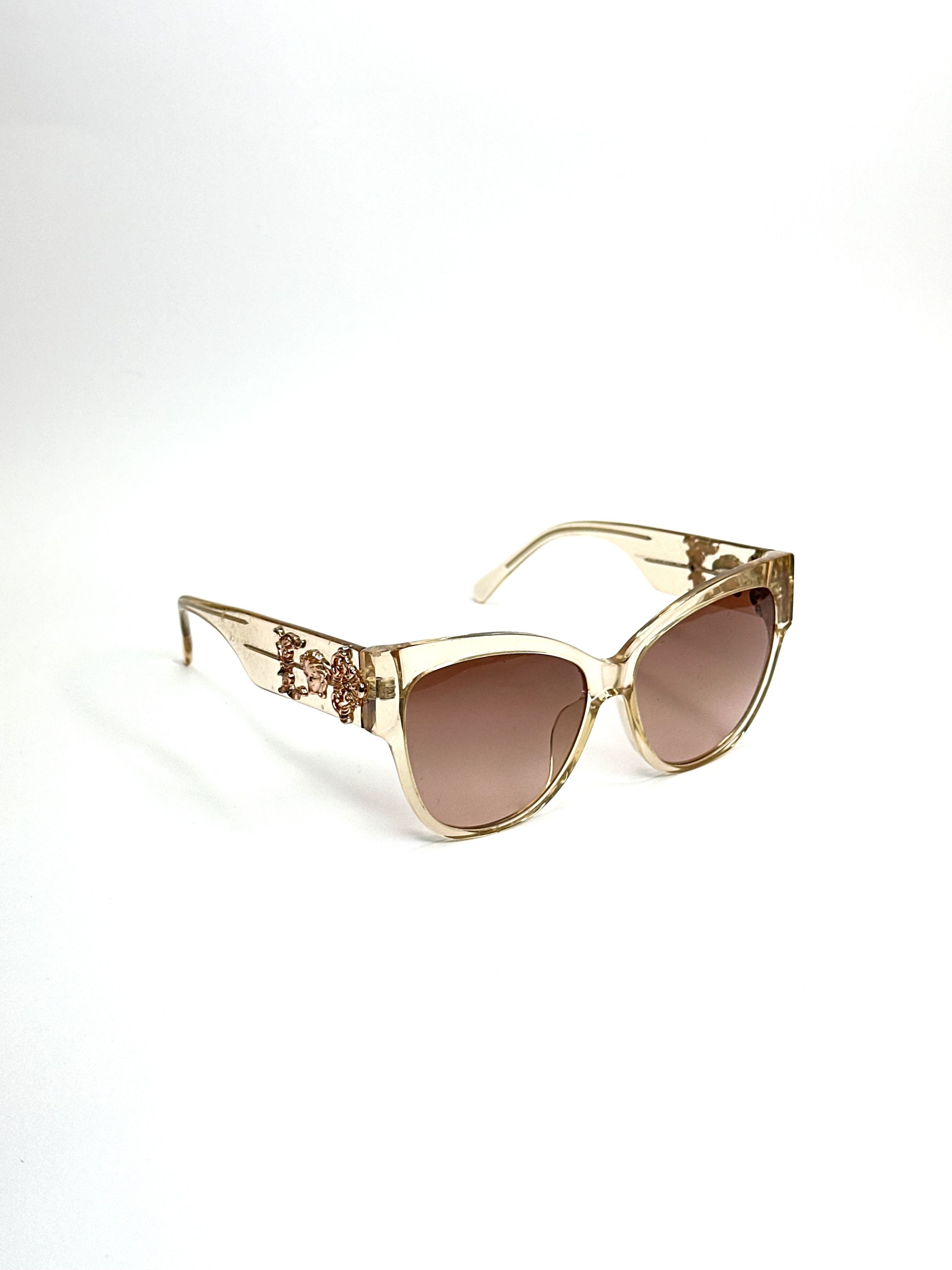 Versace Versace Transparent Medusa Barocco Wayfarer Sunglasses Size ONE SIZE - 8 Thumbnail
